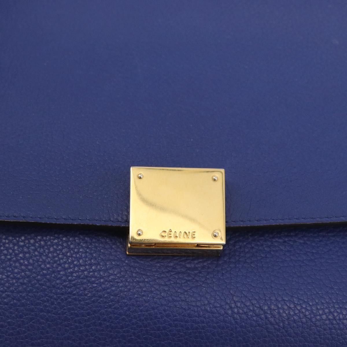 Celine Celine Trapeze Bag Leather Size ONE SIZE - 12 Thumbnail