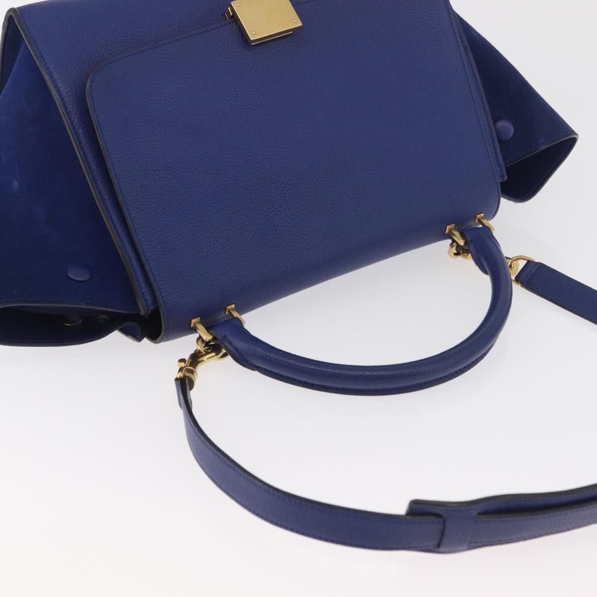 Celine Celine Trapeze Bag Leather Size ONE SIZE - 14 Thumbnail