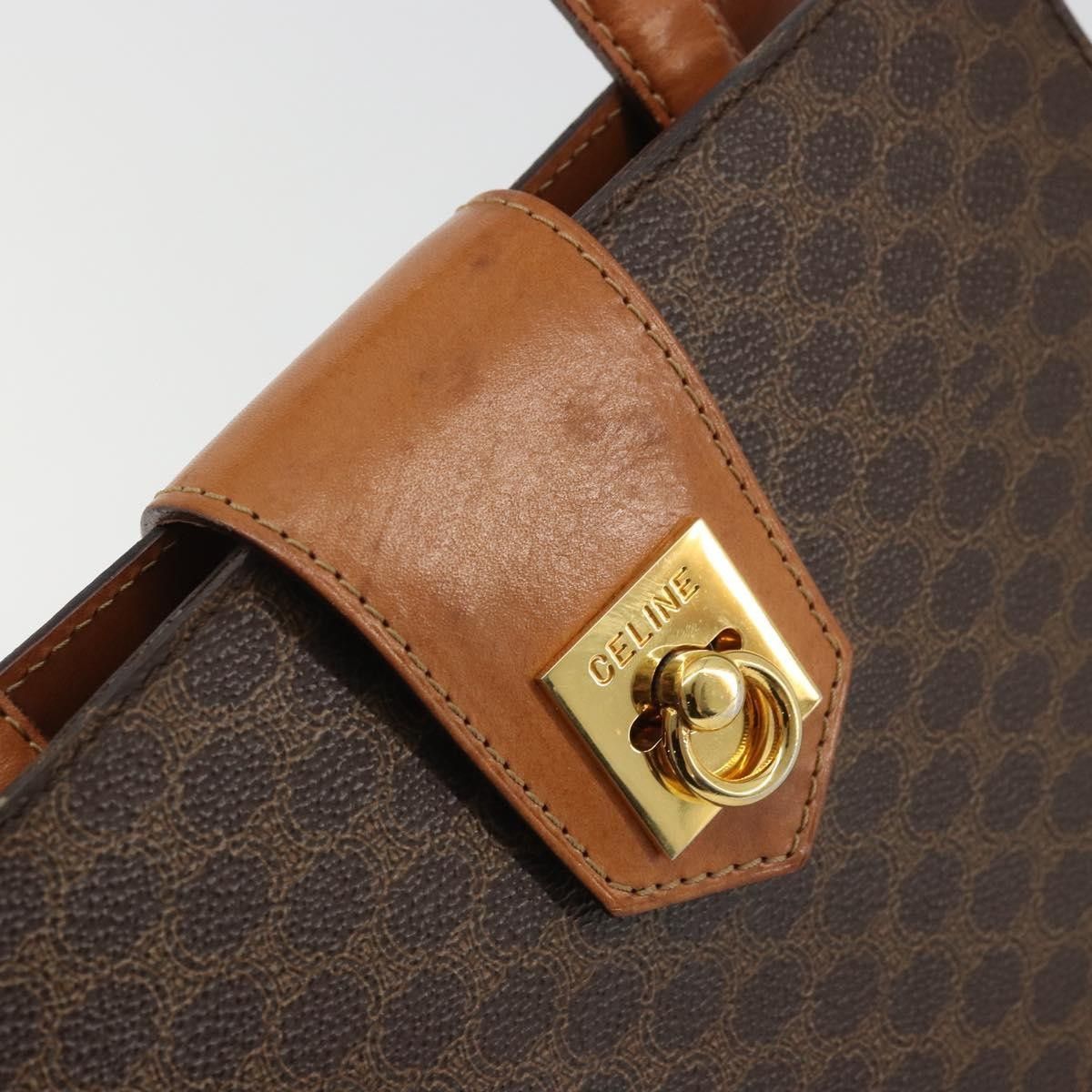 Celine Celine Vintage Macadam Handbag Canvas Size ONE SIZE - 13 Thumbnail