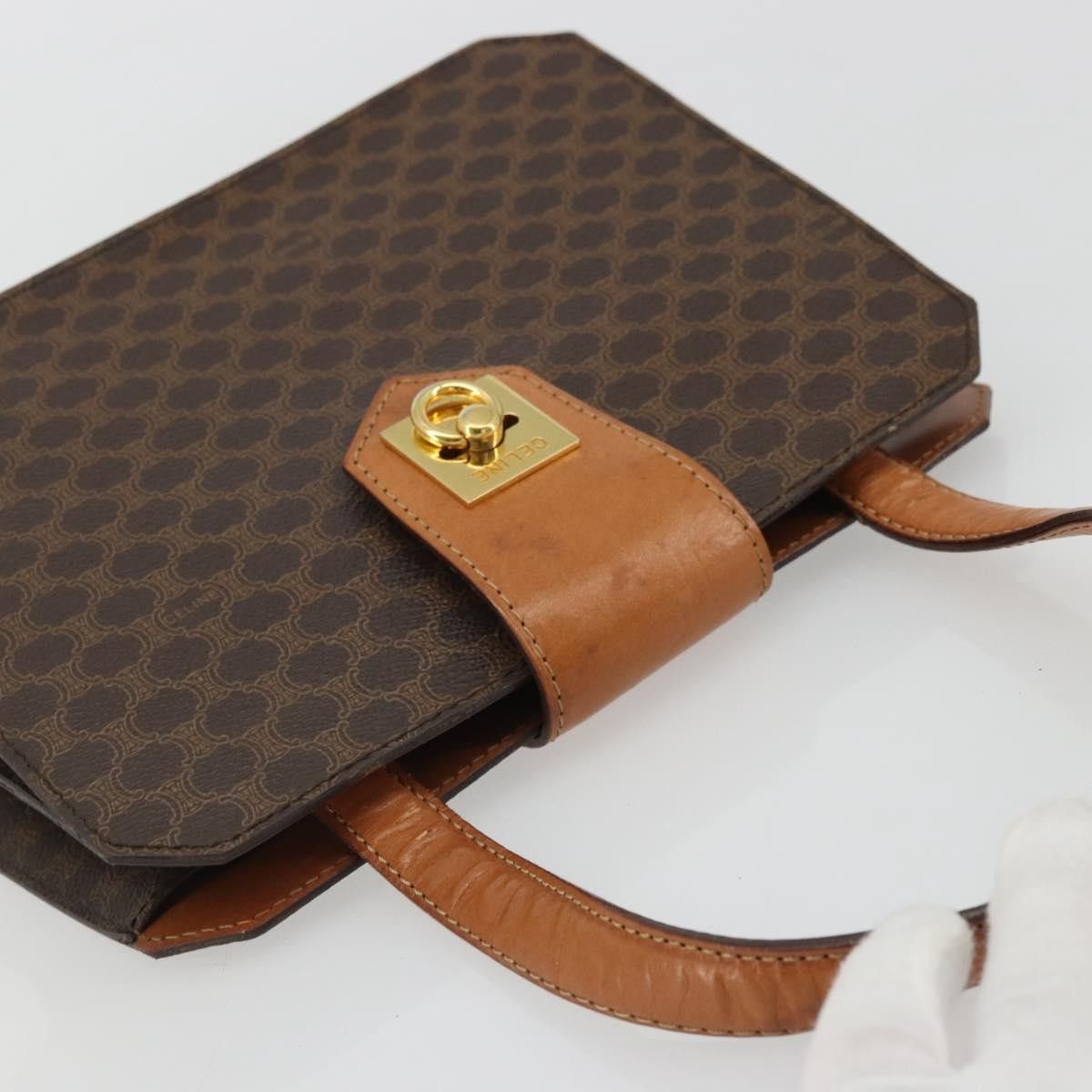 Celine Celine Vintage Macadam Handbag Canvas Size ONE SIZE - 16 Thumbnail