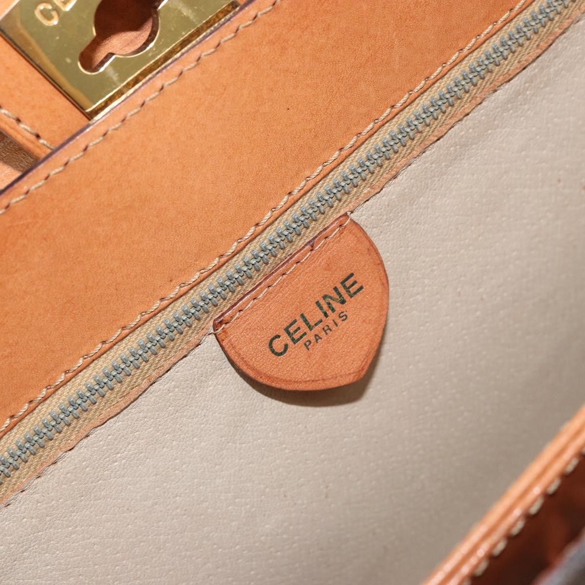 Celine Celine Vintage Macadam Handbag Canvas Size ONE SIZE - 6 Thumbnail