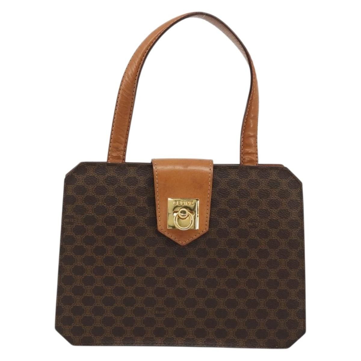 Celine Celine Vintage Macadam Handbag Canvas Size ONE SIZE - 18 Thumbnail