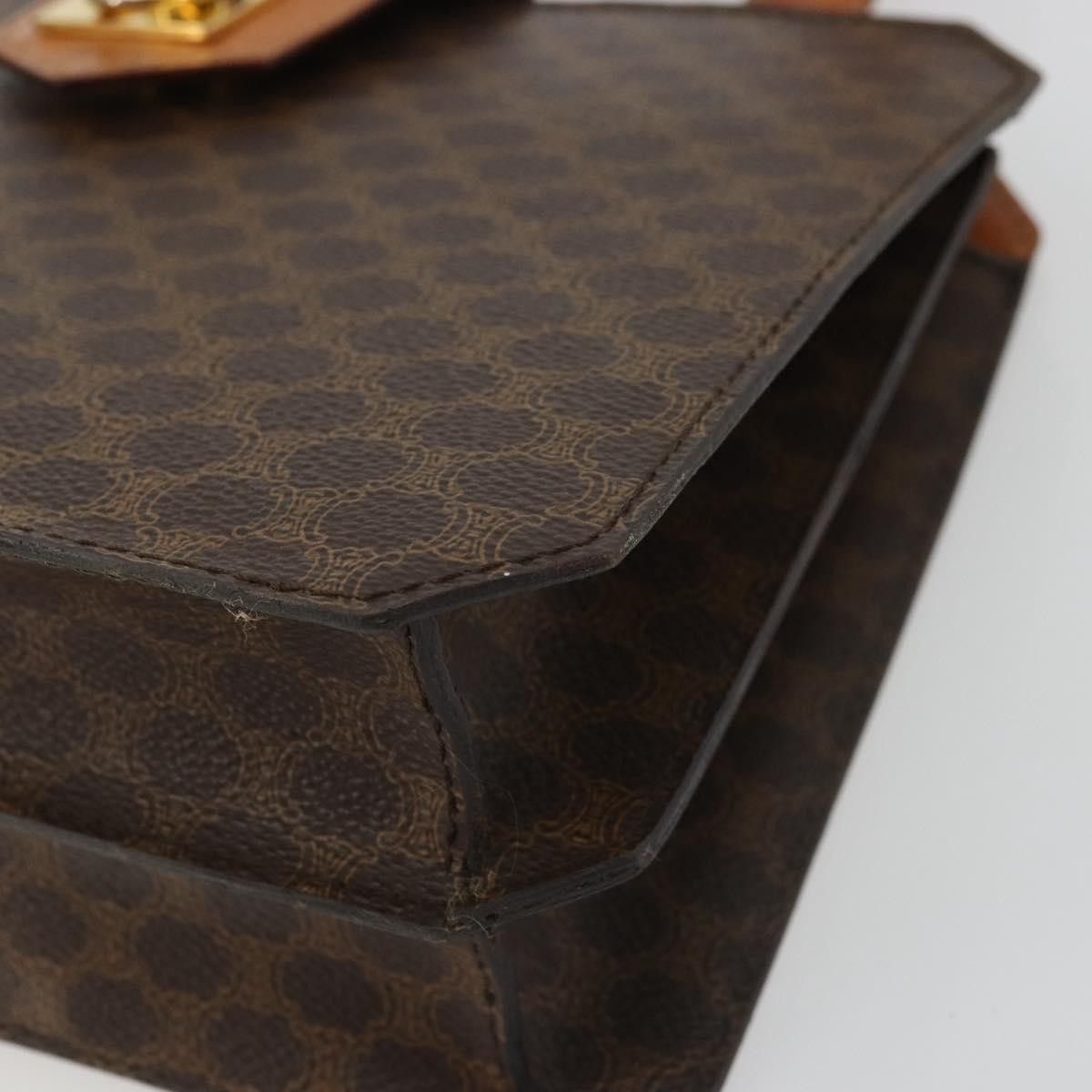 Celine Celine Vintage Macadam Handbag Canvas Size ONE SIZE - 9 Thumbnail