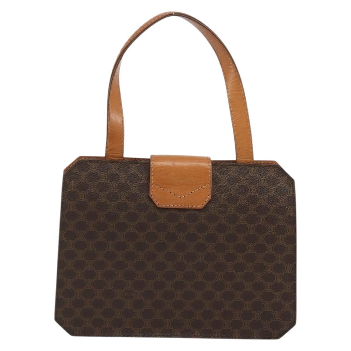 Celine Celine Vintage Macadam Handbag Canvas Size ONE SIZE - 2 Thumbnail