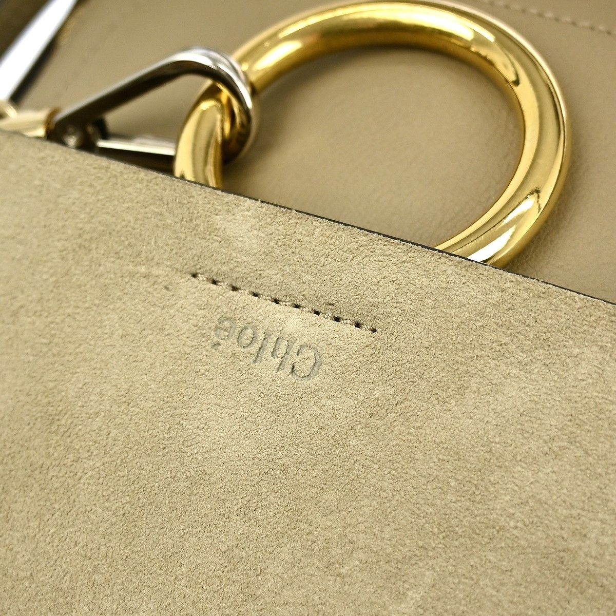 Chloe Chloe Faye Backpack Leather and Suede Size ONE SIZE - 7 Thumbnail