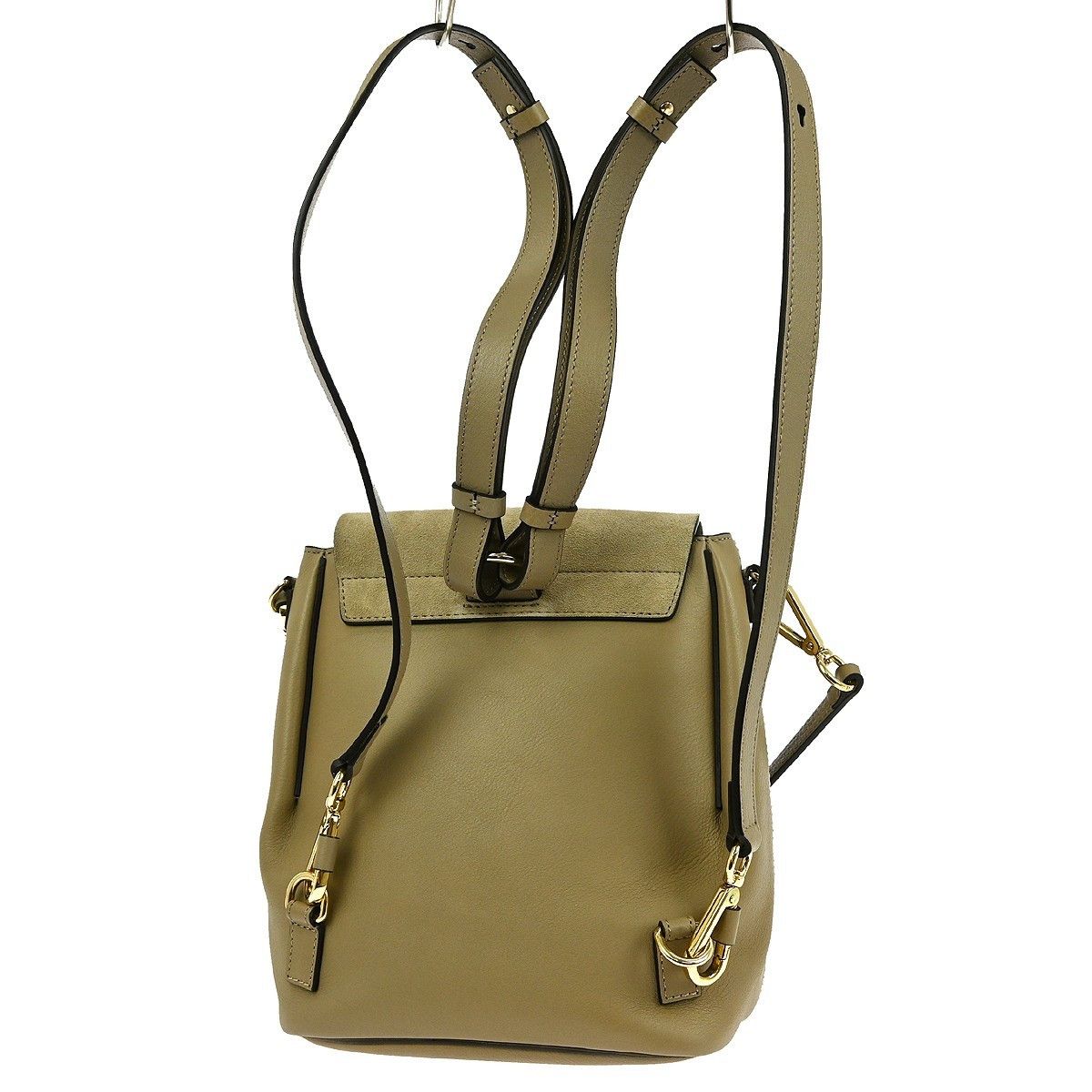 Chloe Chloe Faye Backpack Leather and Suede Size ONE SIZE - 2 Thumbnail