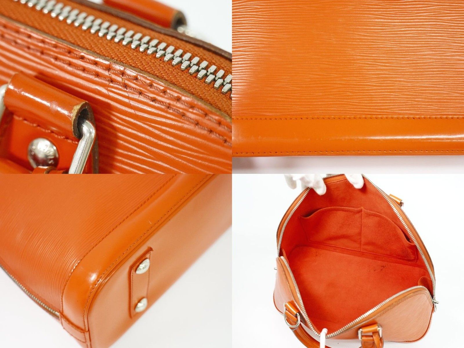 Louis Vuitton Louis Vuitton Alma Handbag Epi Leather Size ONE SIZE - 9 Thumbnail