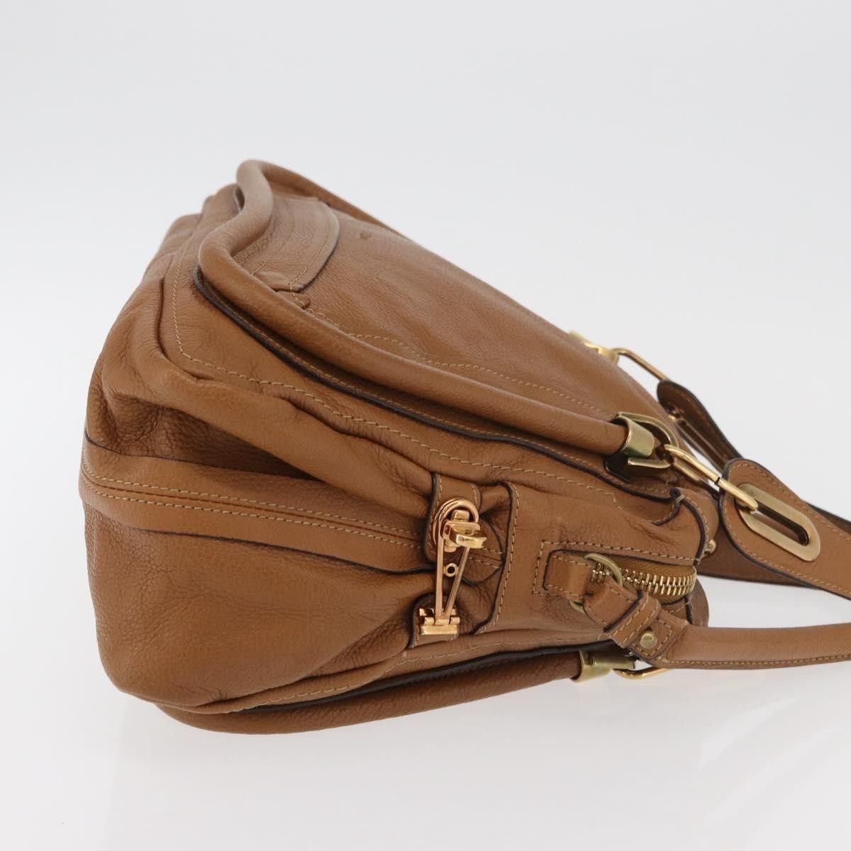 Chloe Chloe Paraty Handbag Quilted Leather Size ONE SIZE - 3 Thumbnail