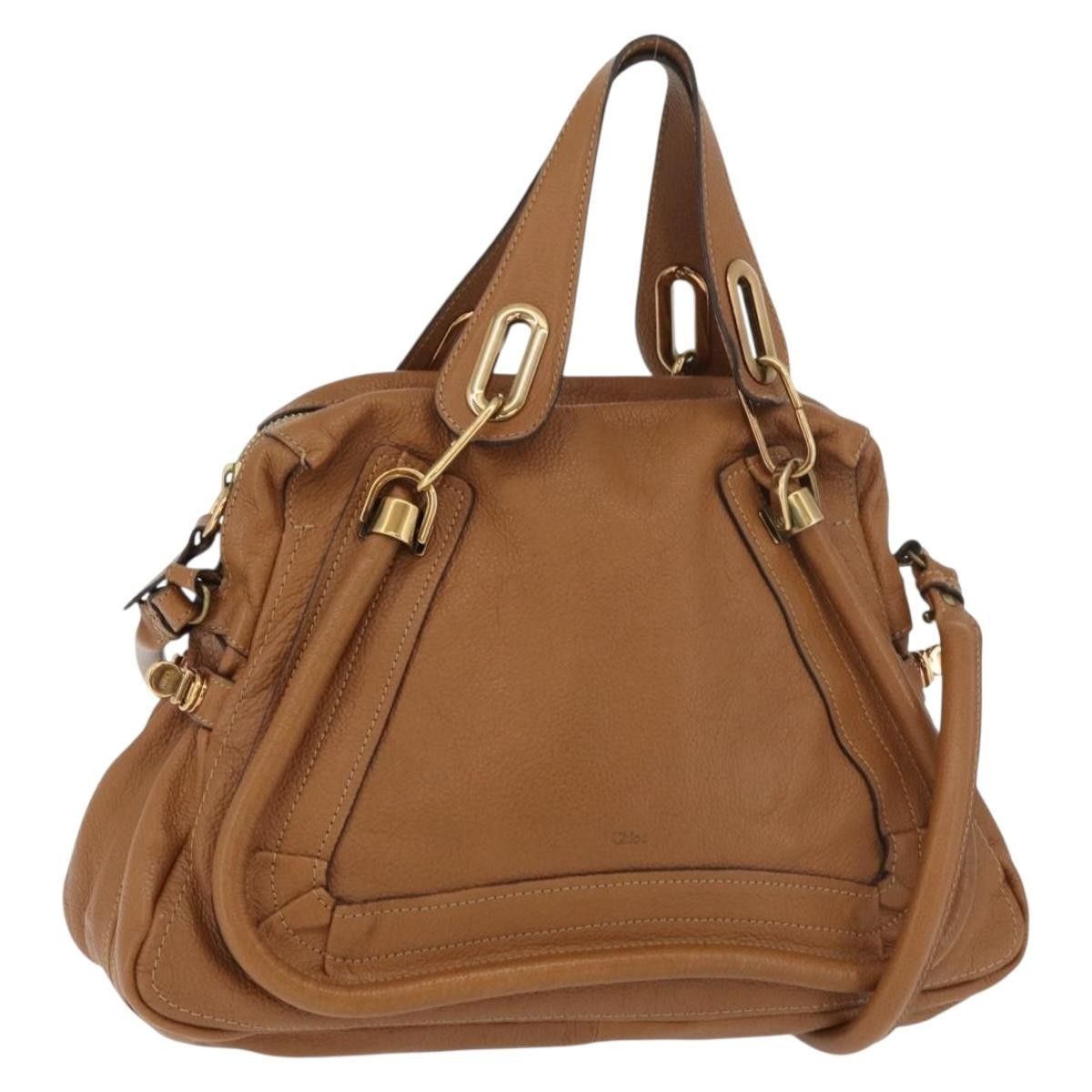 Chloe Chloe Paraty Handbag Quilted Leather Size ONE SIZE - 18 Thumbnail