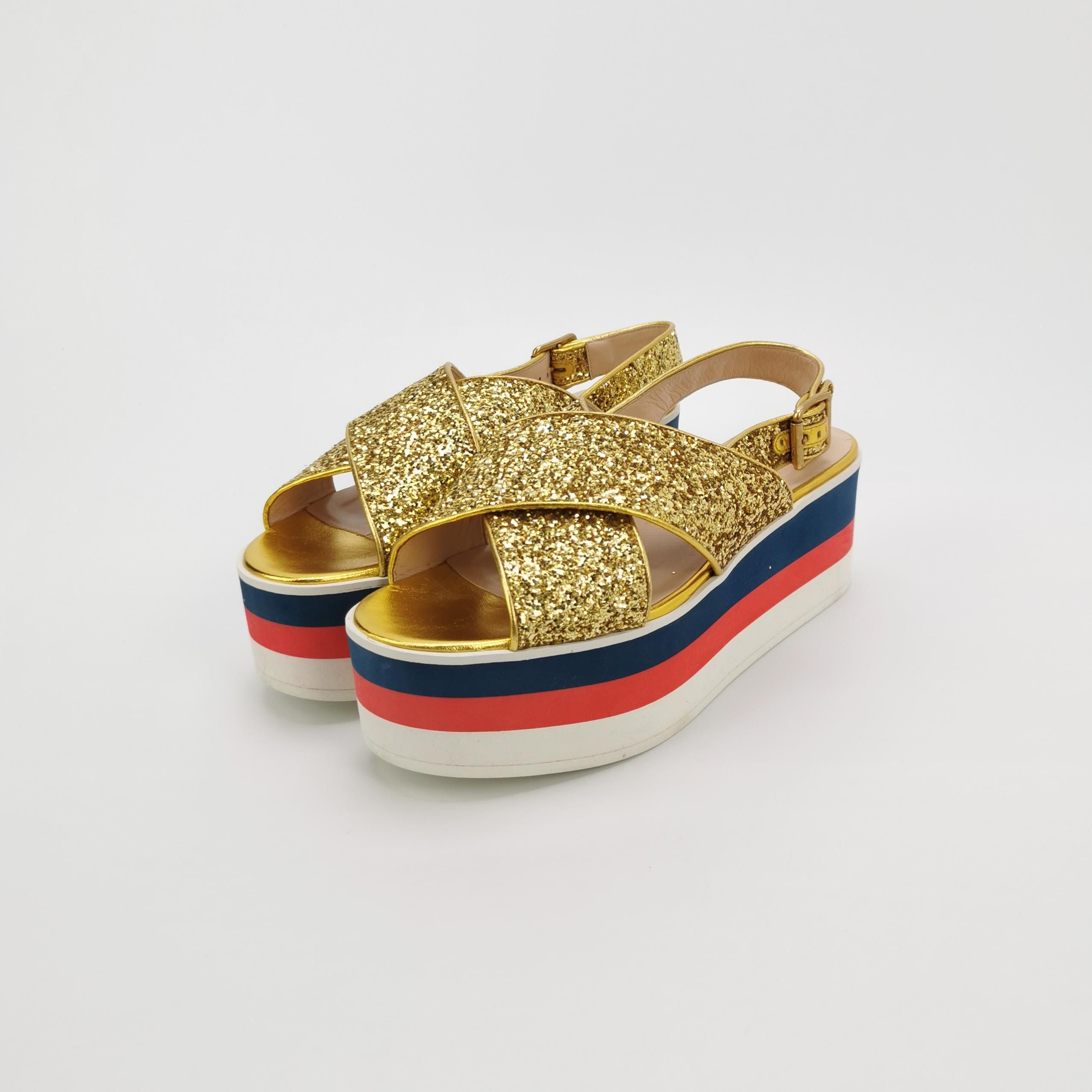 Gucci Gucci Women 8 Sandals Size US 8 / IT 38 - 2 Thumbnail