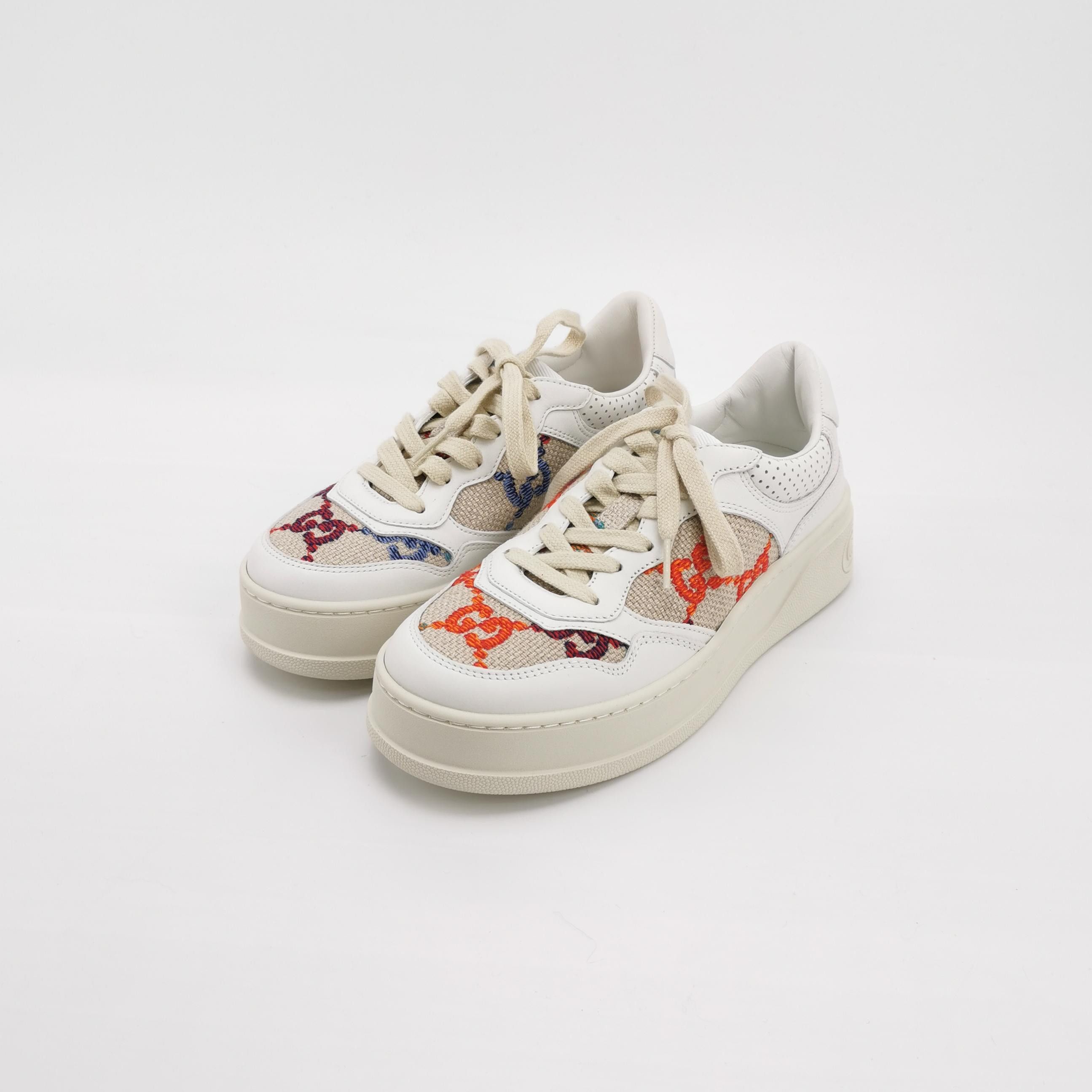 Gucci Gucci Women 6-5 Lowtop Sneakers Size US 6.5 / IT 36.5 - 2 Thumbnail