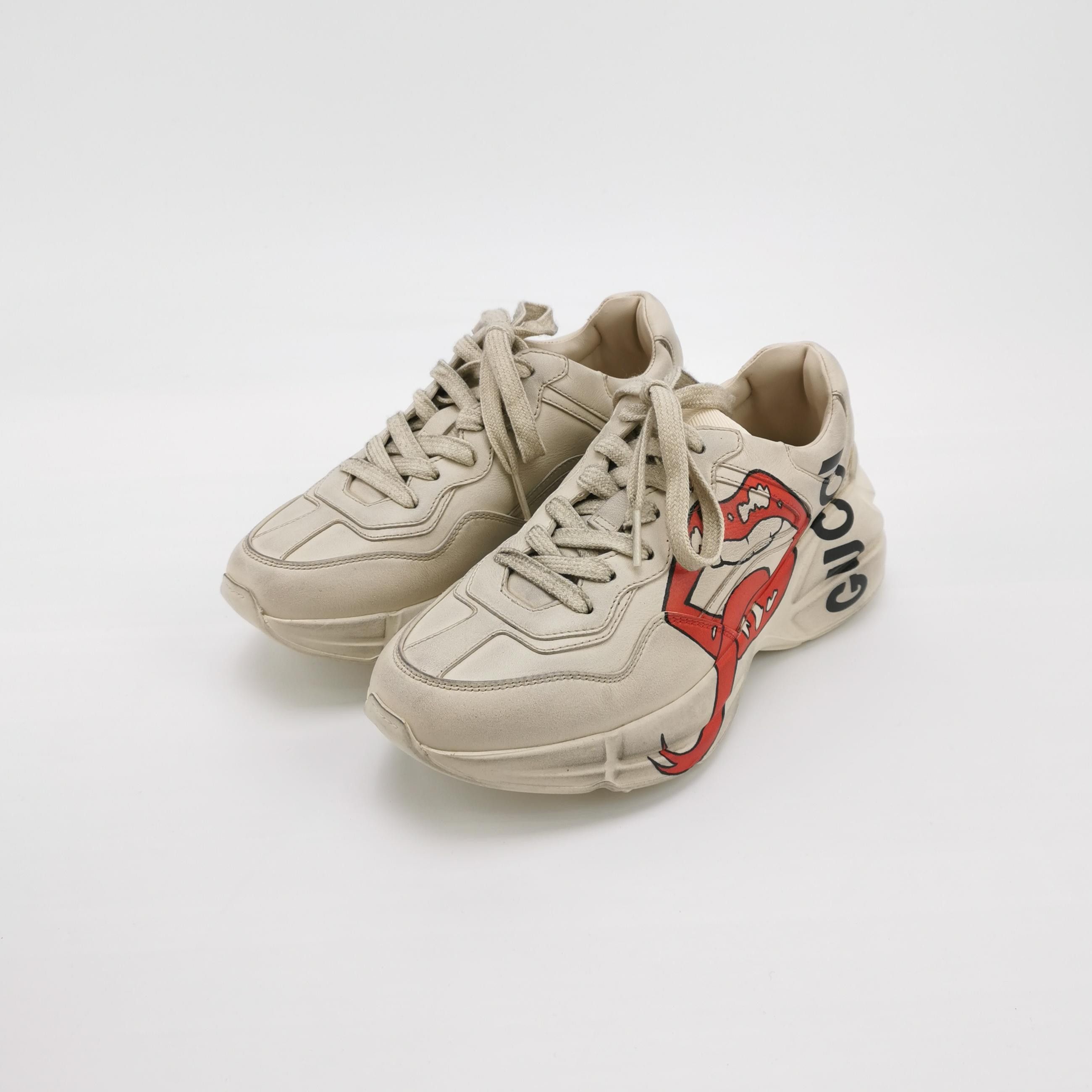 Gucci Gucci Women it_34 Lowtop Sneakers Size US 4 / IT 34 - 2 Thumbnail