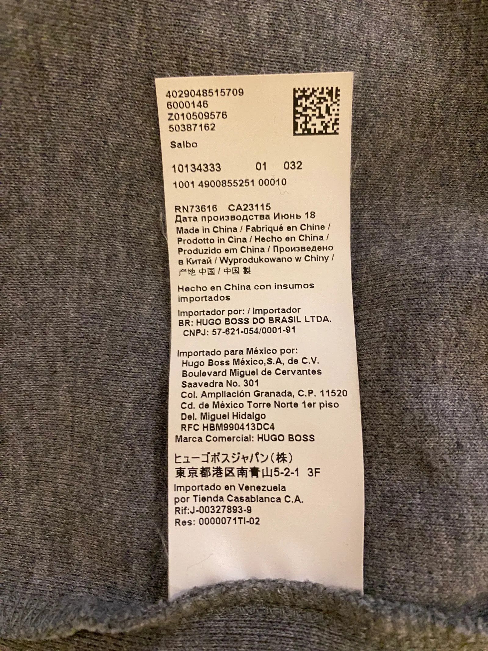 Hugo Boss Hugo Boss Sweatshirt Salbo Sweatshirt Size US M / EU 48-50 / 2 - 3 Thumbnail