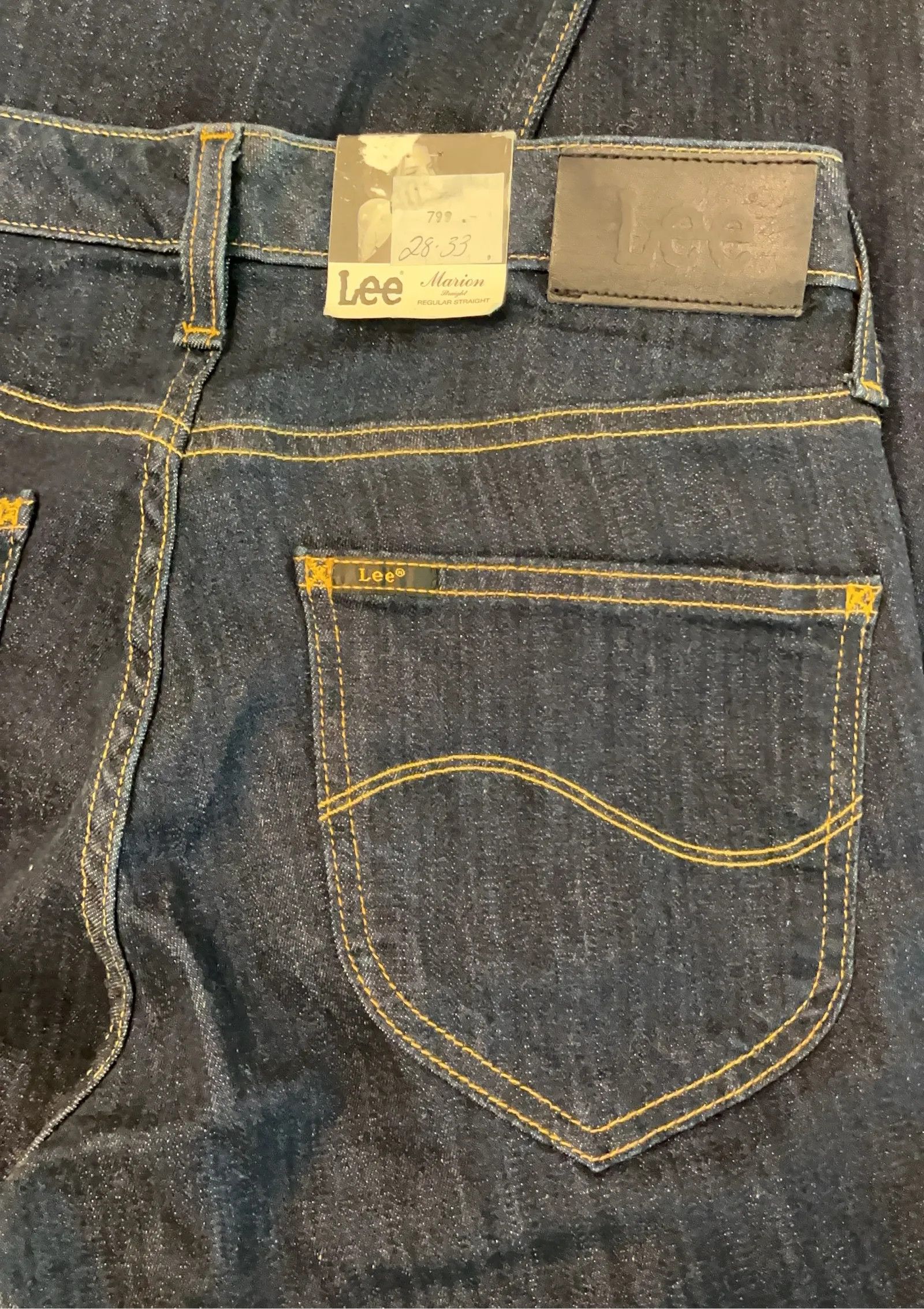 Lee Lee Marion Regular Straight Jeans Size 28" / US 6 / IT 42 - 5 Thumbnail