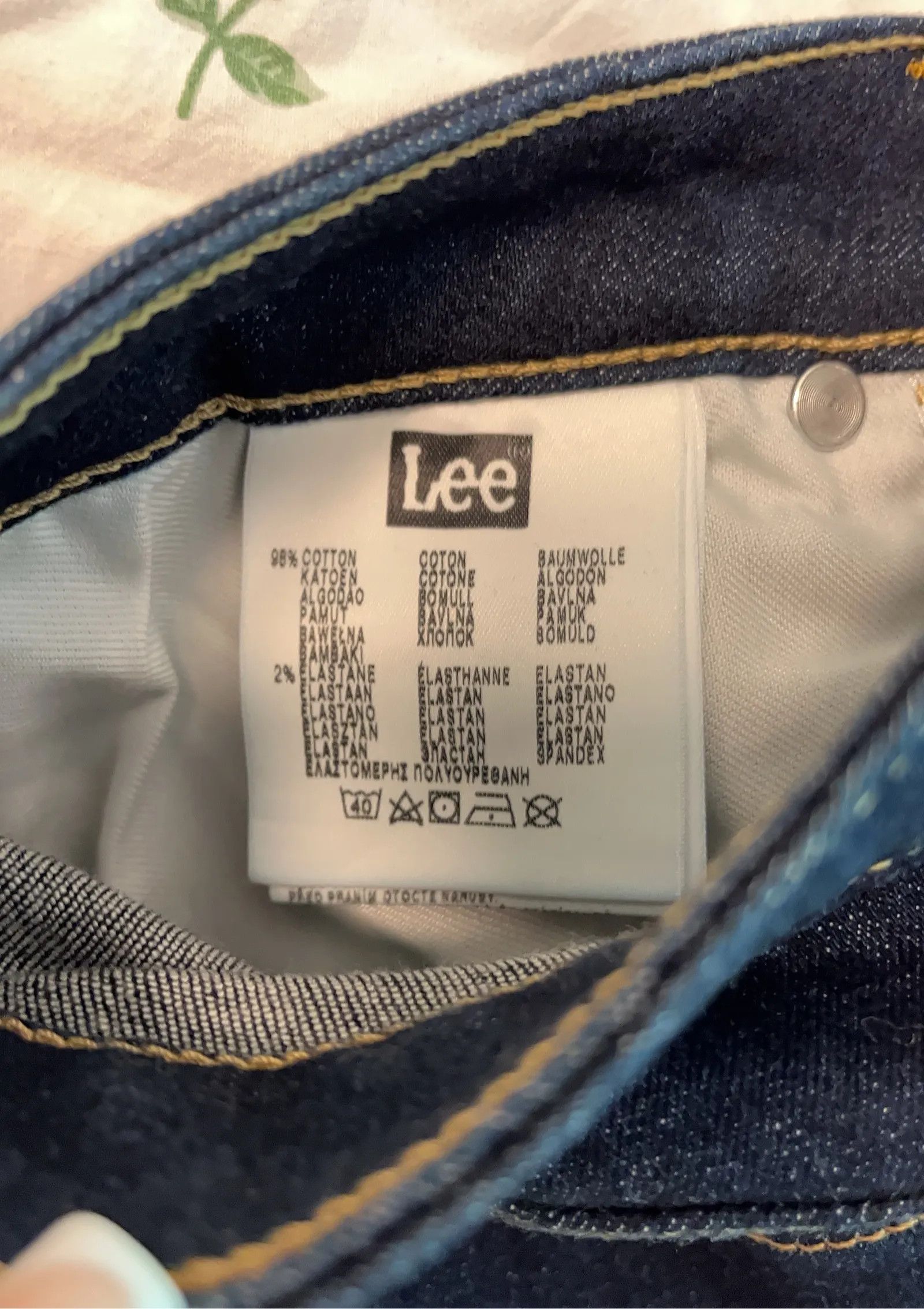 Lee Lee Marion Regular Straight Jeans Size 28" / US 6 / IT 42 - 3 Thumbnail