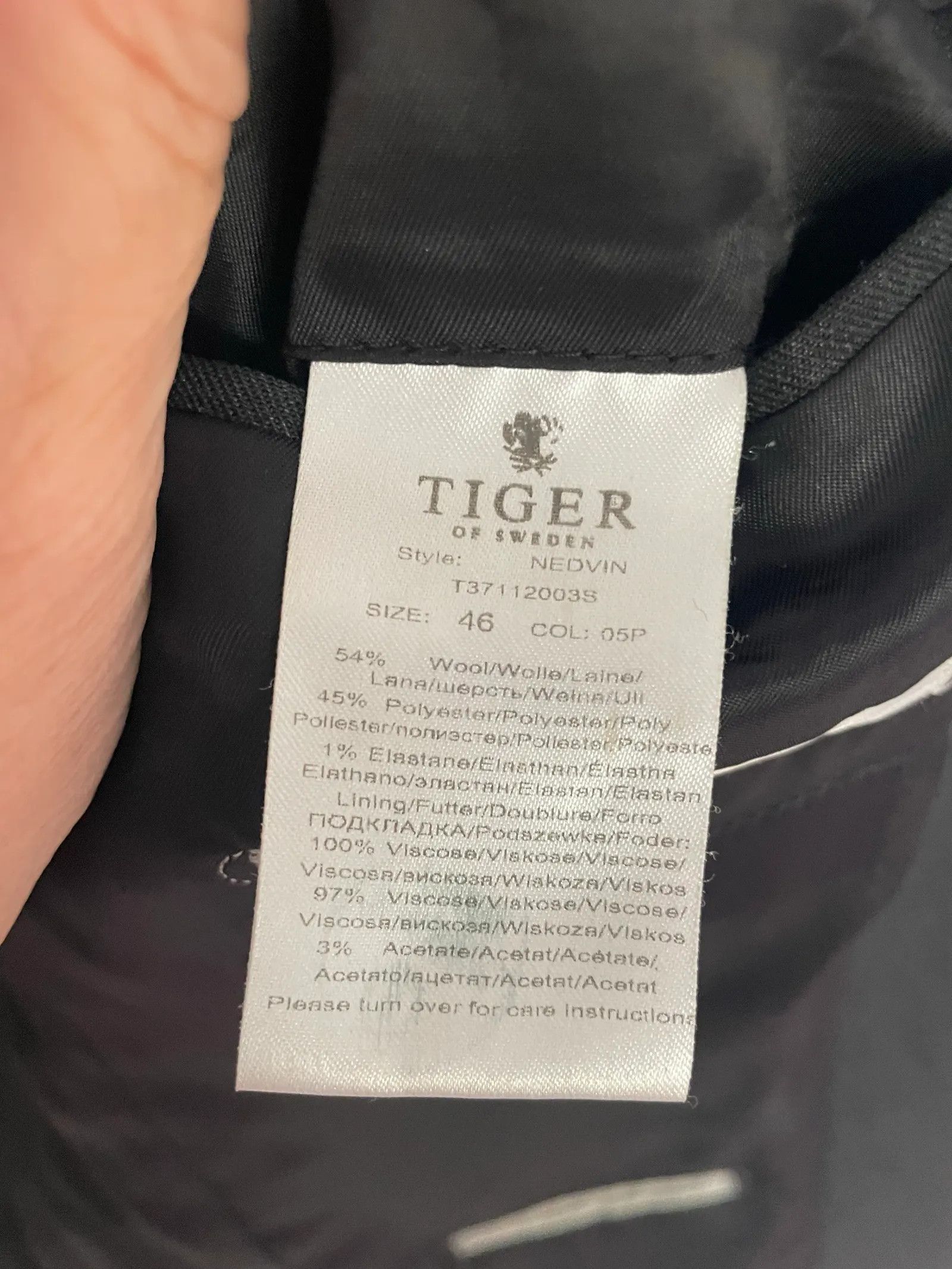 Tiger of Sweden Tiger of Sweden Nedvin Blazer Size 38R - 3 Thumbnail