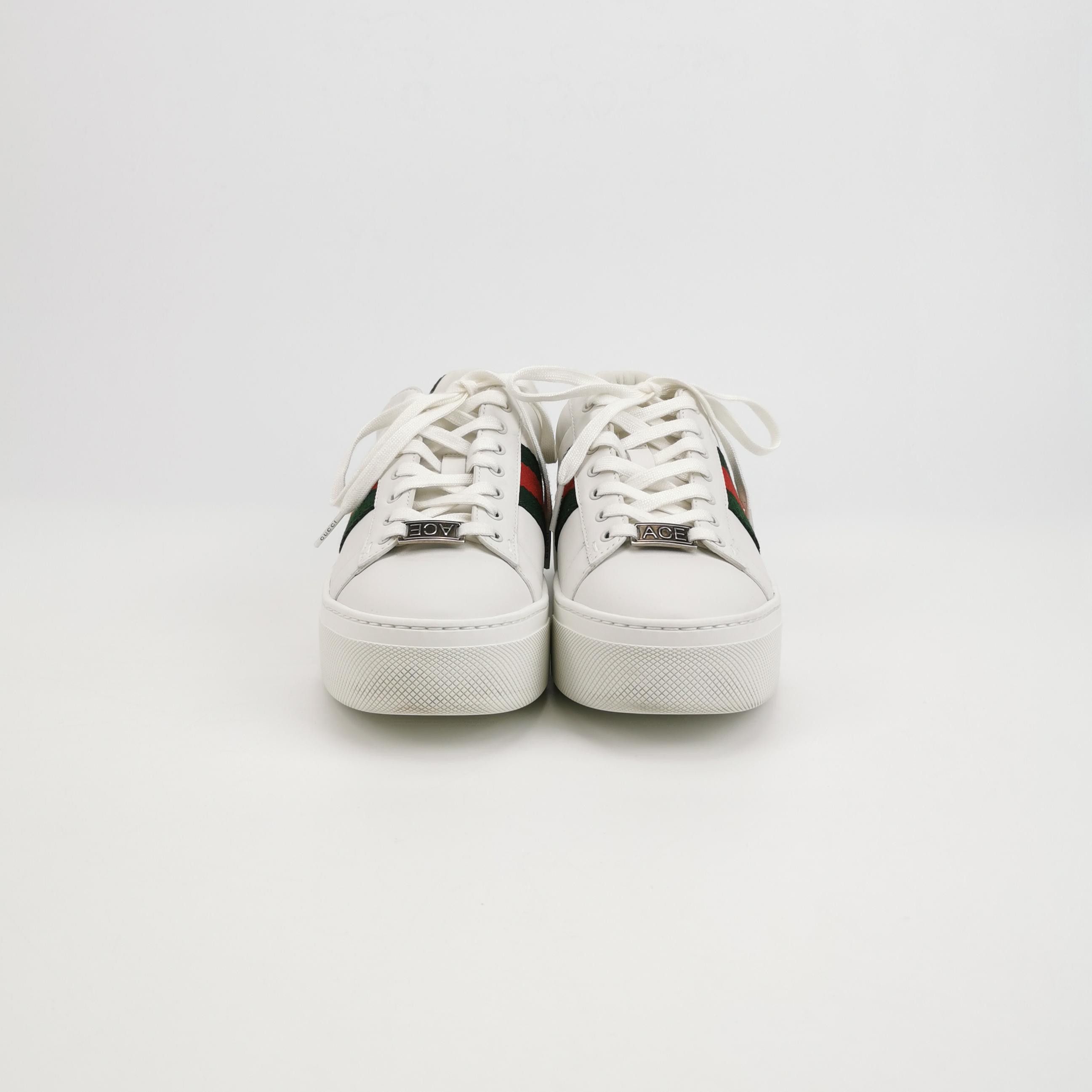 Gucci Gucci Women 5-5 Lowtop Sneakers Size US 5.5 / IT 35.5 - 3 Thumbnail