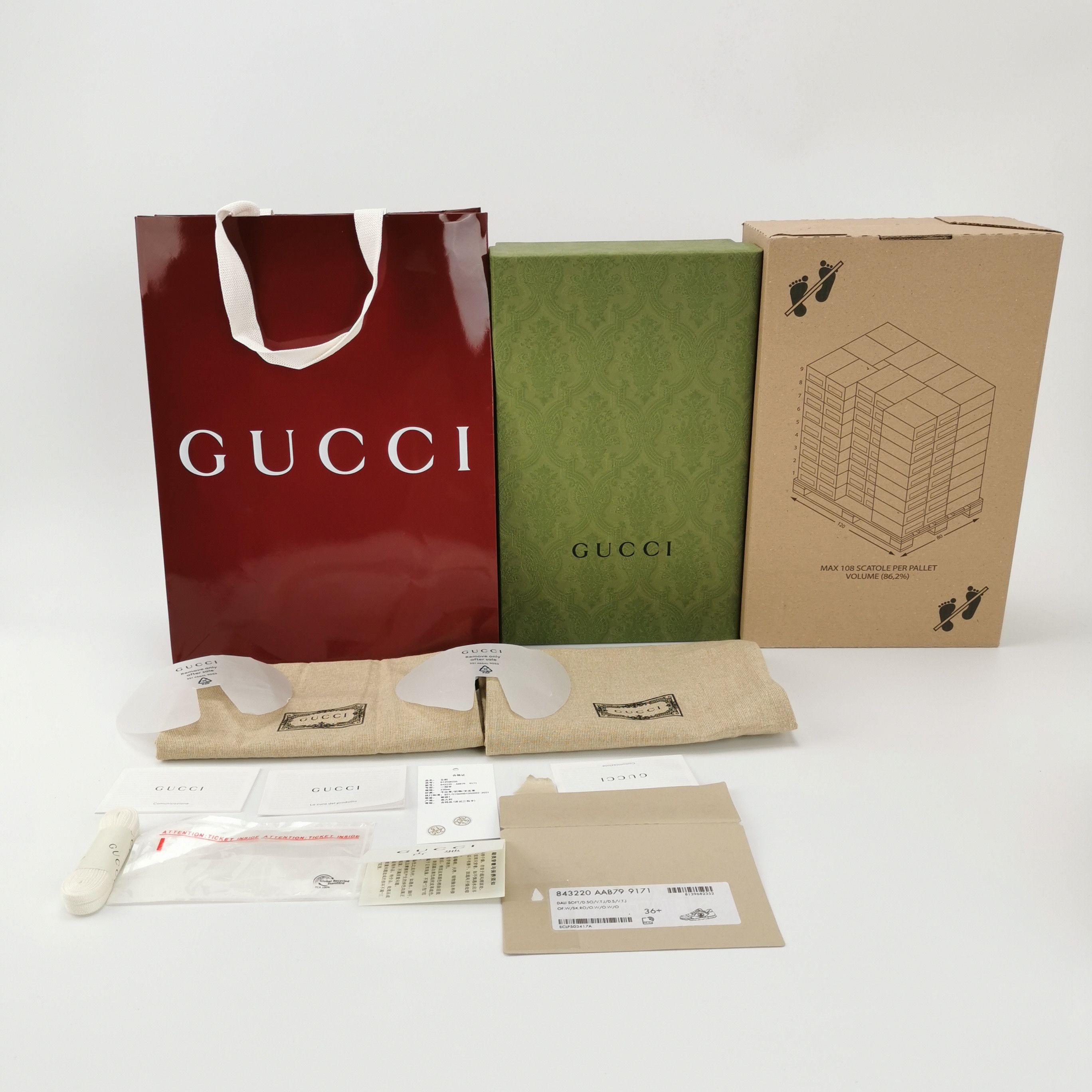 Gucci Gucci Women 6-5 Lowtop Sneakers Size US 6.5 / IT 36.5 - 6 Thumbnail