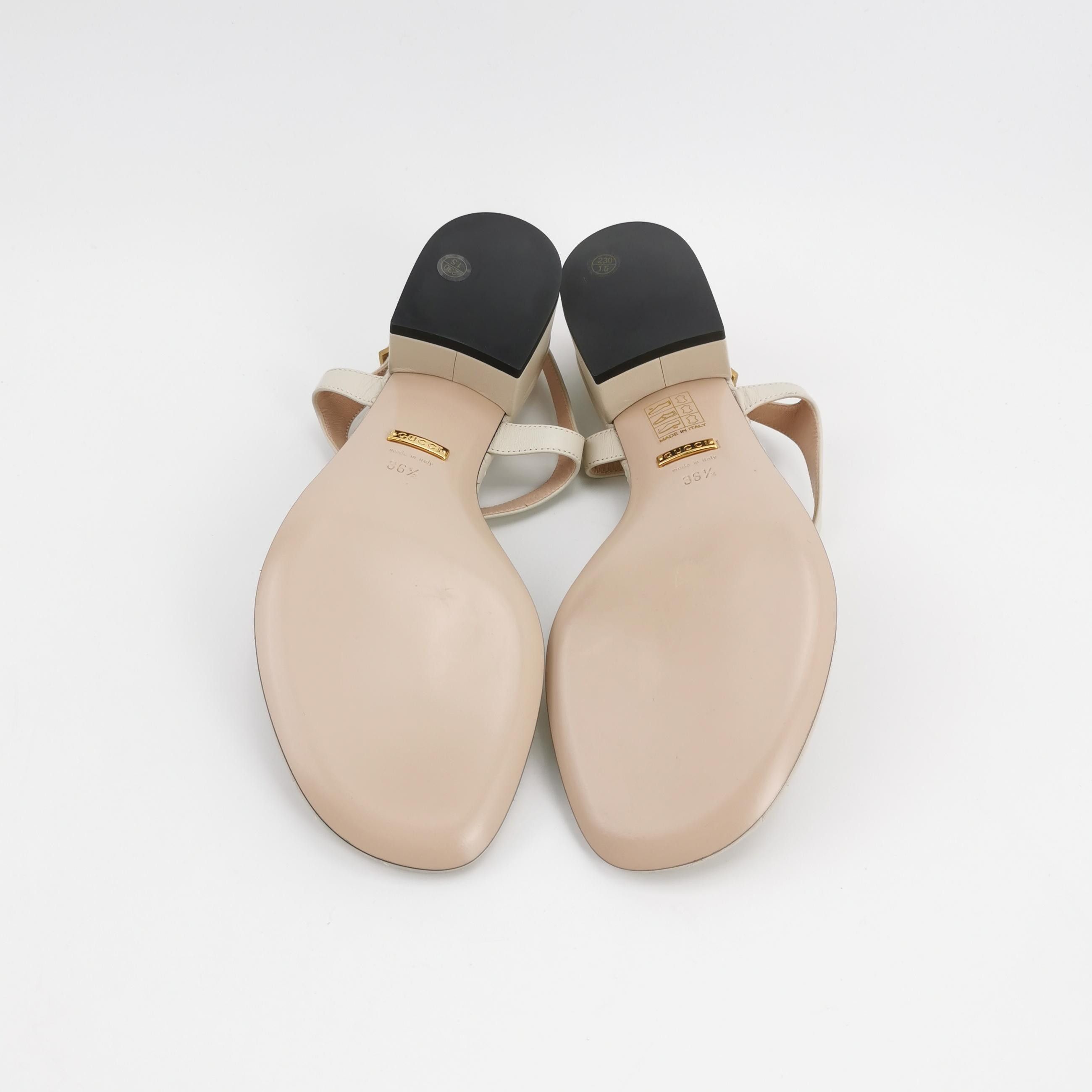 Gucci Gucci Women 6-5 Sandals Size US 6.5 / IT 36.5 - 5 Thumbnail