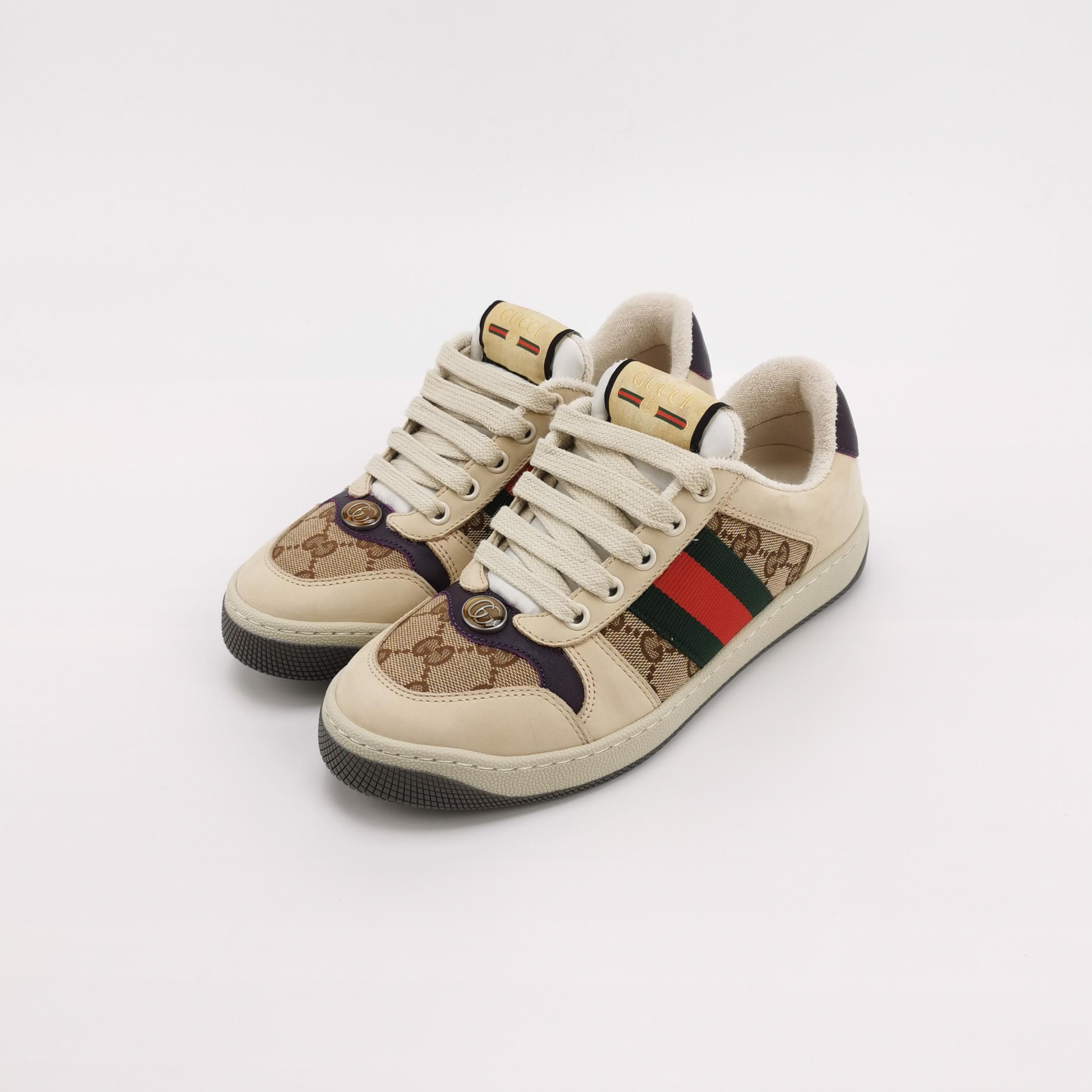 Gucci Gucci Women 5 Lowtop Sneakers Size US 5 / IT 35 - 2 Thumbnail