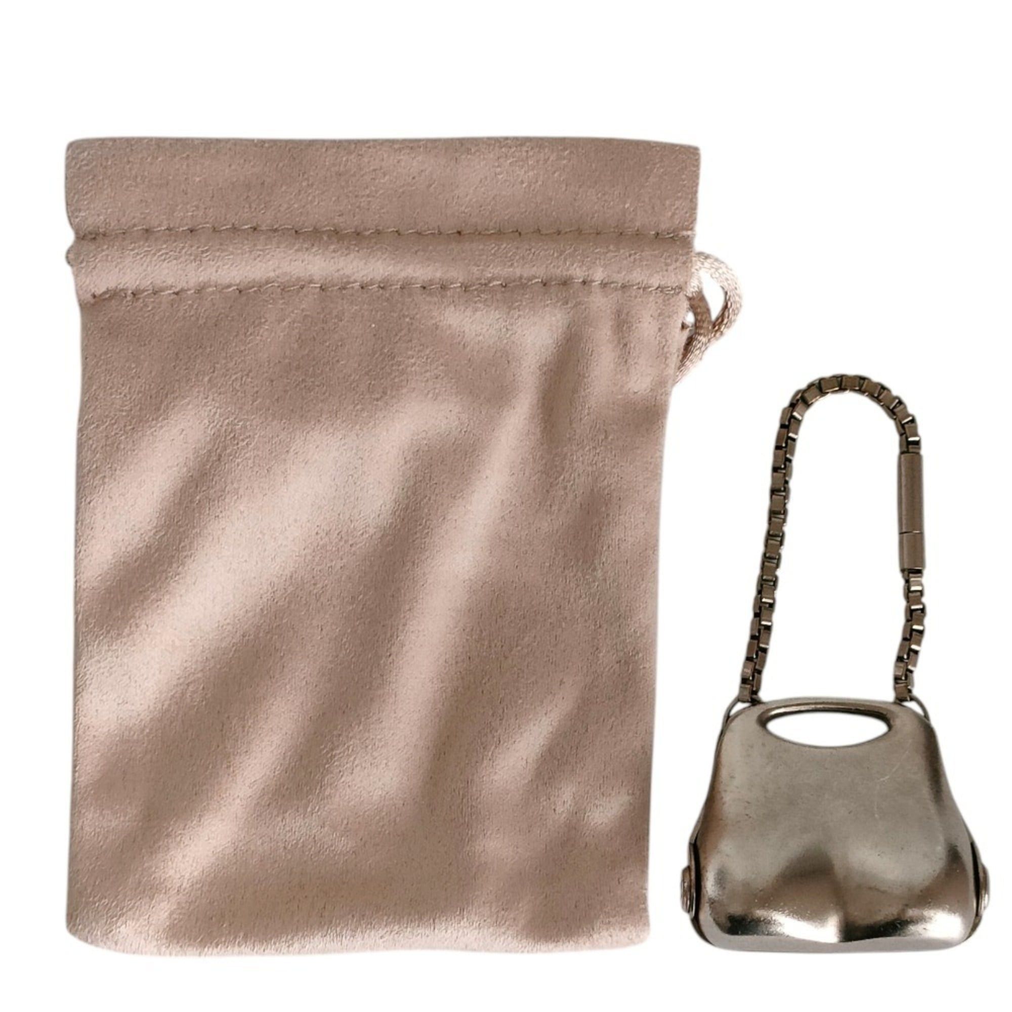 Chanel CHANEL Metal Hip Bag Motif Accessory Charm, Silver Color, Women's Size ONE SIZE - 6 Thumbnail
