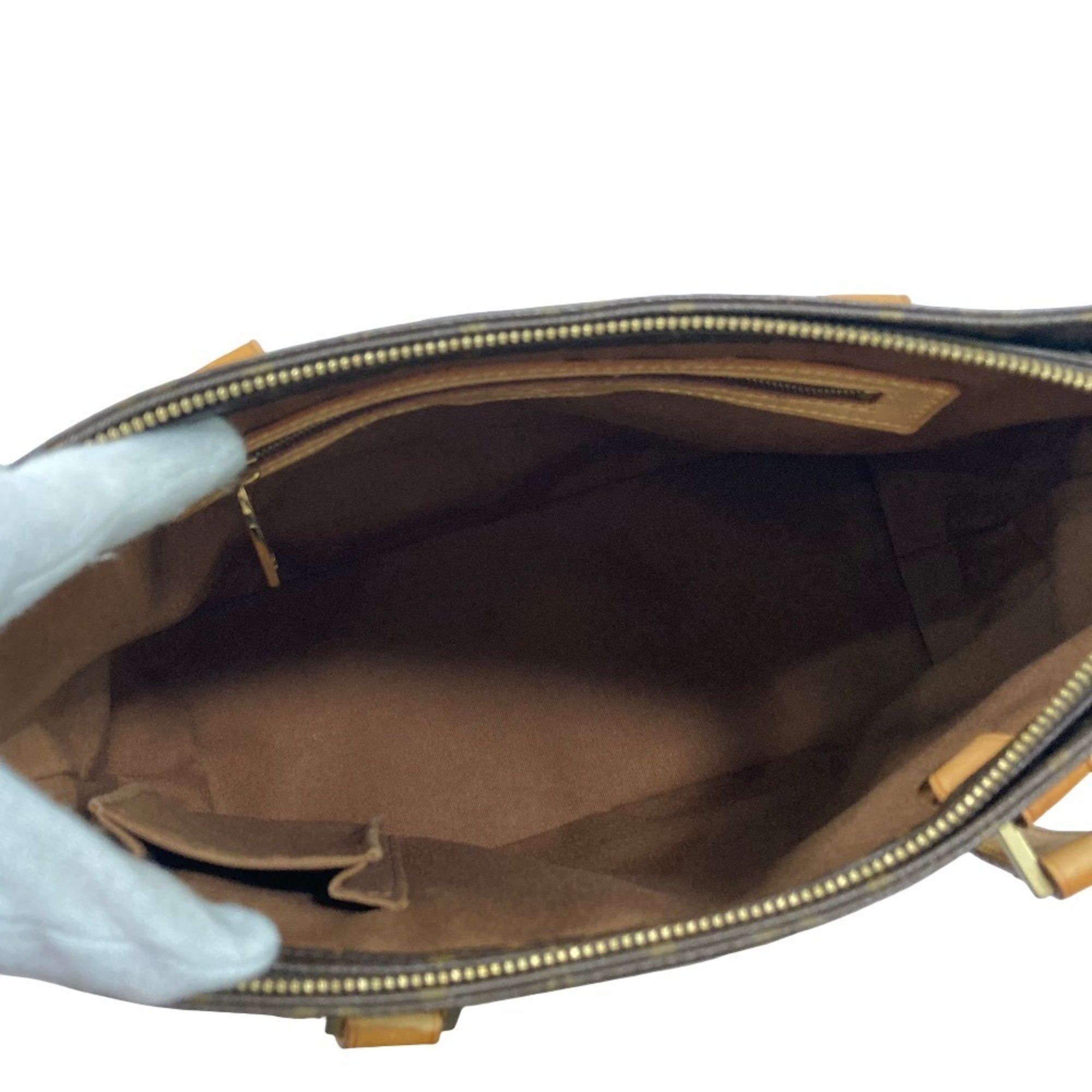 Louis Vuitton Louis Vuitton Cabas Piano Monogram Tote Bag M51148 Brown Women's Size ONE SIZE - 6 Thumbnail