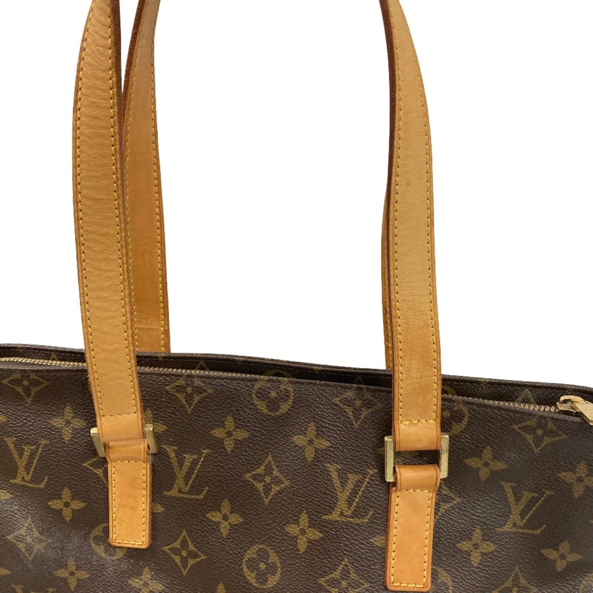 Louis Vuitton Louis Vuitton Cabas Piano Monogram Tote Bag M51148 Brown Women's Size ONE SIZE - 11 Thumbnail