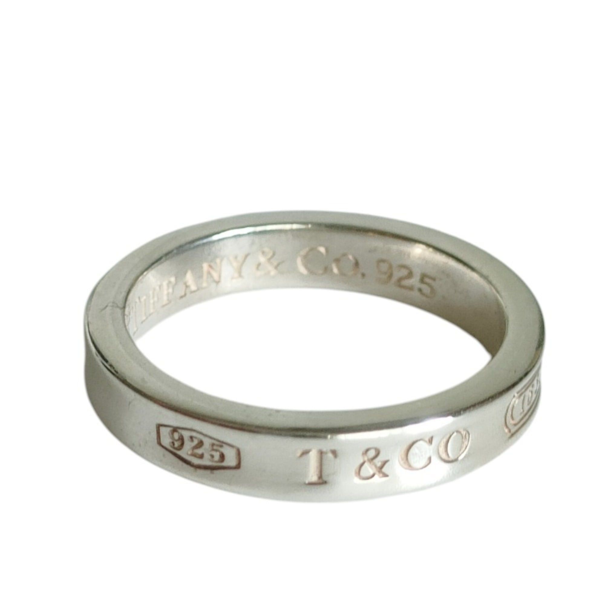 Tiffany & Co. TIFFANY&Co. Tiffany 1837 925 Narrow Ring, Silver, Women's with Box. Size ONE SIZE - 3 Thumbnail