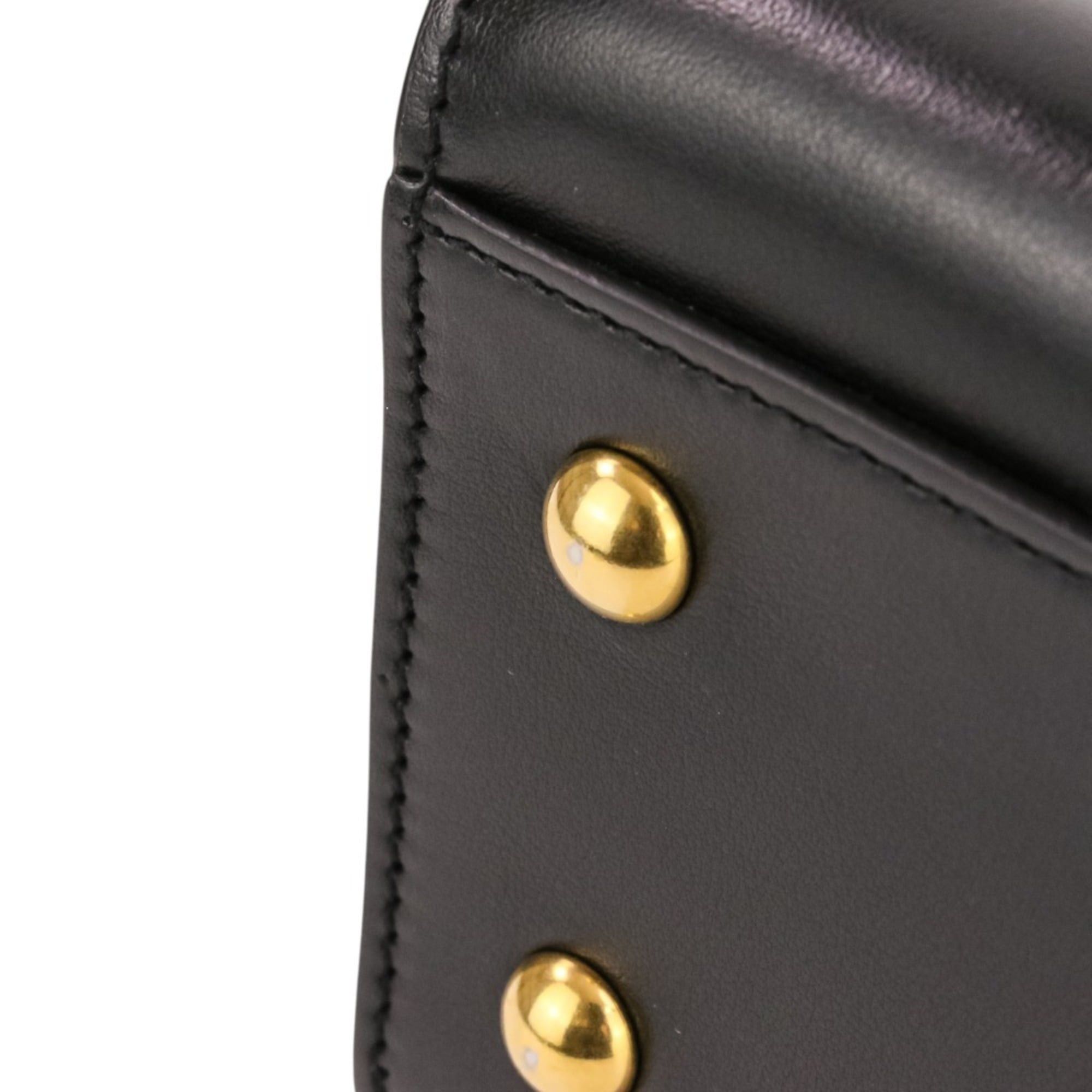 Yves Saint Laurent Yves Saint Laurent SAINT LAURENT PARIS Saint Laurent Paris Leather Baby Cabas 2-Way Shoulder Bag Handbag Black Women's Size ONE SIZE - 14 Thumbnail