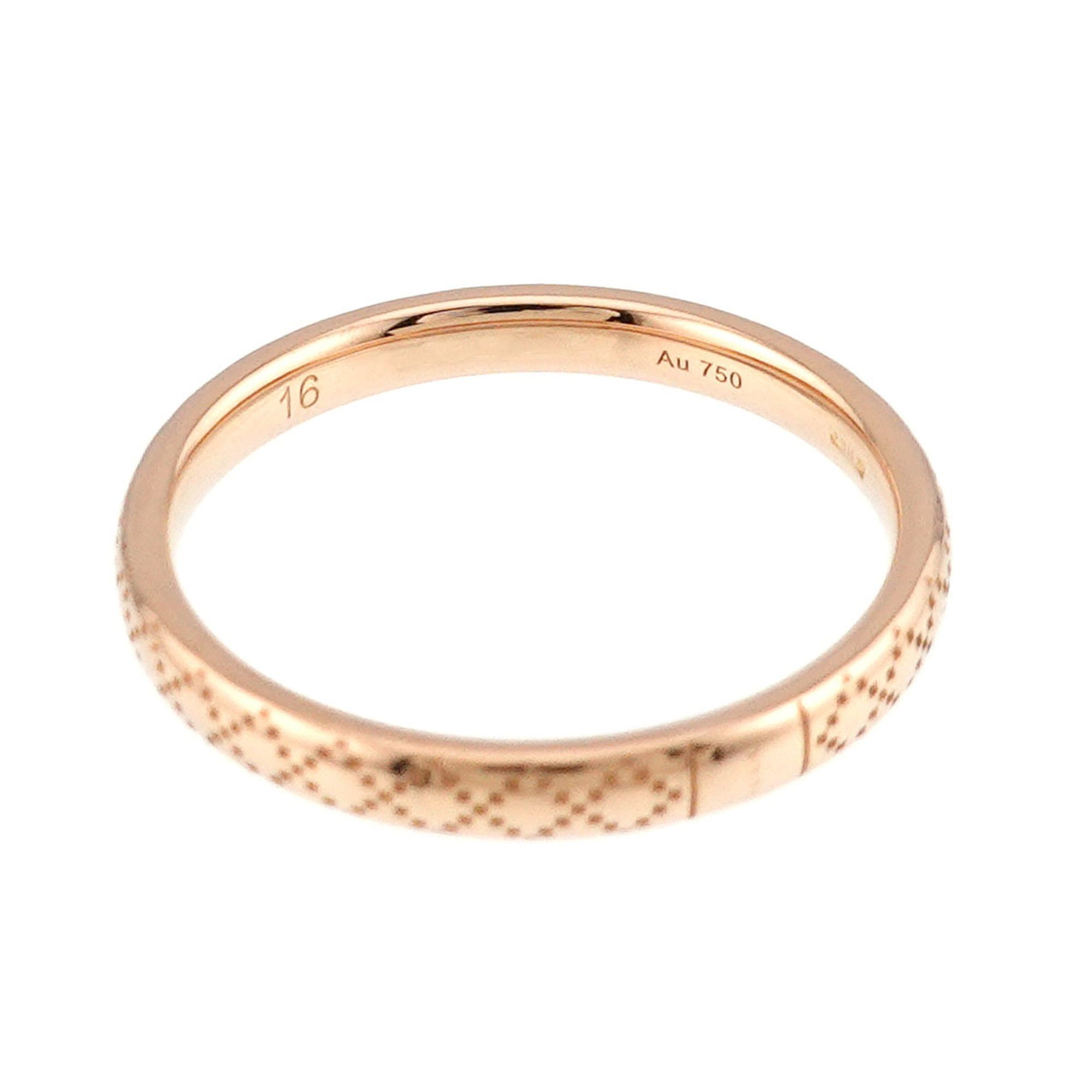 Gucci Gucci Diamantissima Ring #16, 18K PG Pink Gold 750. Size ONE SIZE - 5 Thumbnail