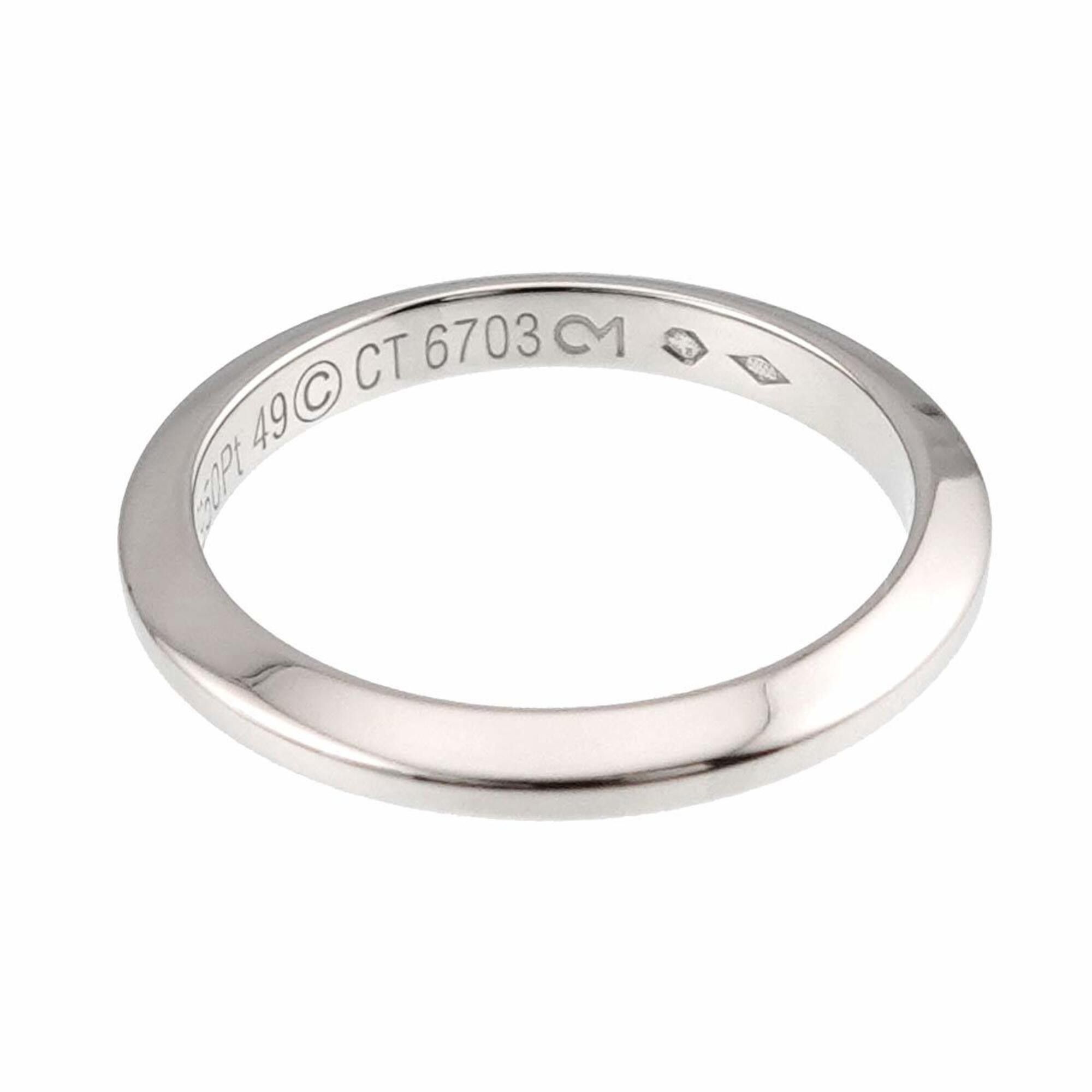 Cartier Cartier Declaration Ring #49, Platinum. Size ONE SIZE - 4 Thumbnail