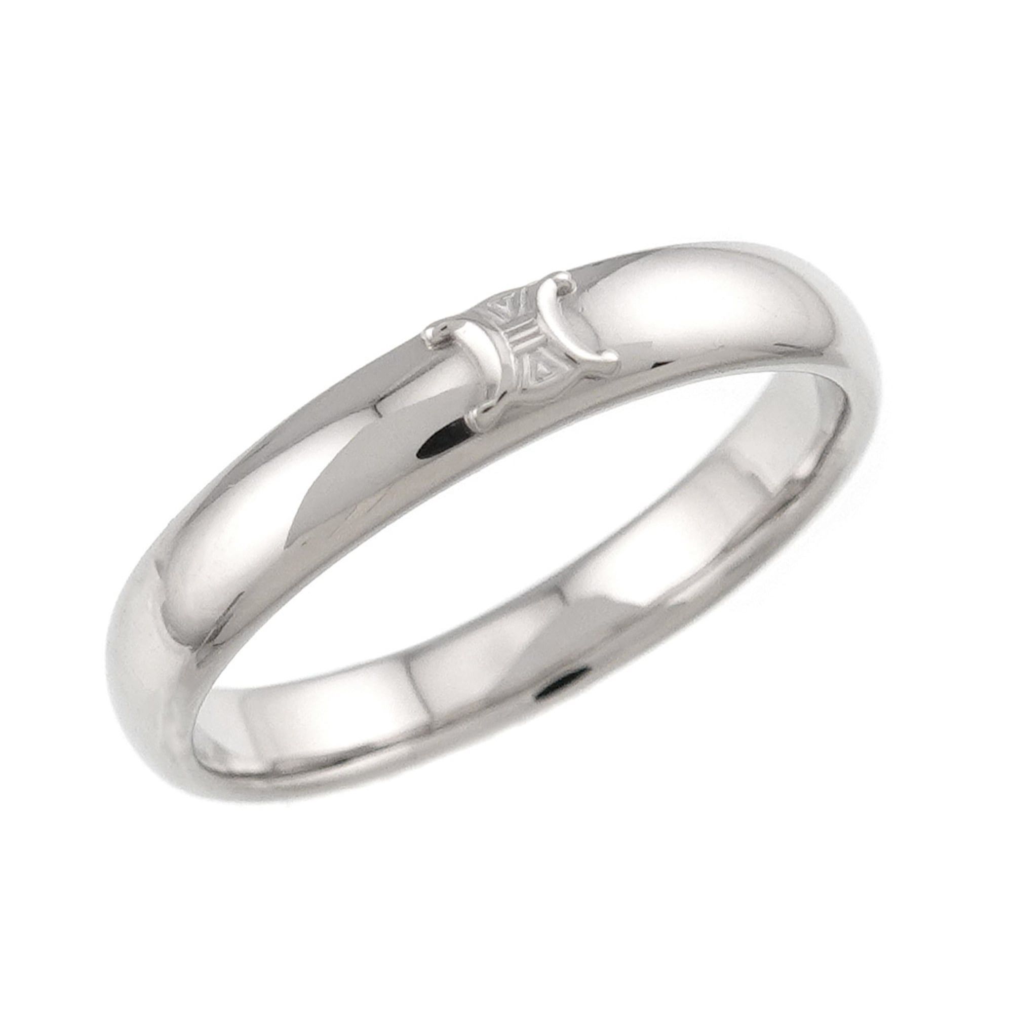 Celine Celine Triomphe 1 Ring, Platinum, Macadam Ring Size ONE SIZE - 4 Thumbnail