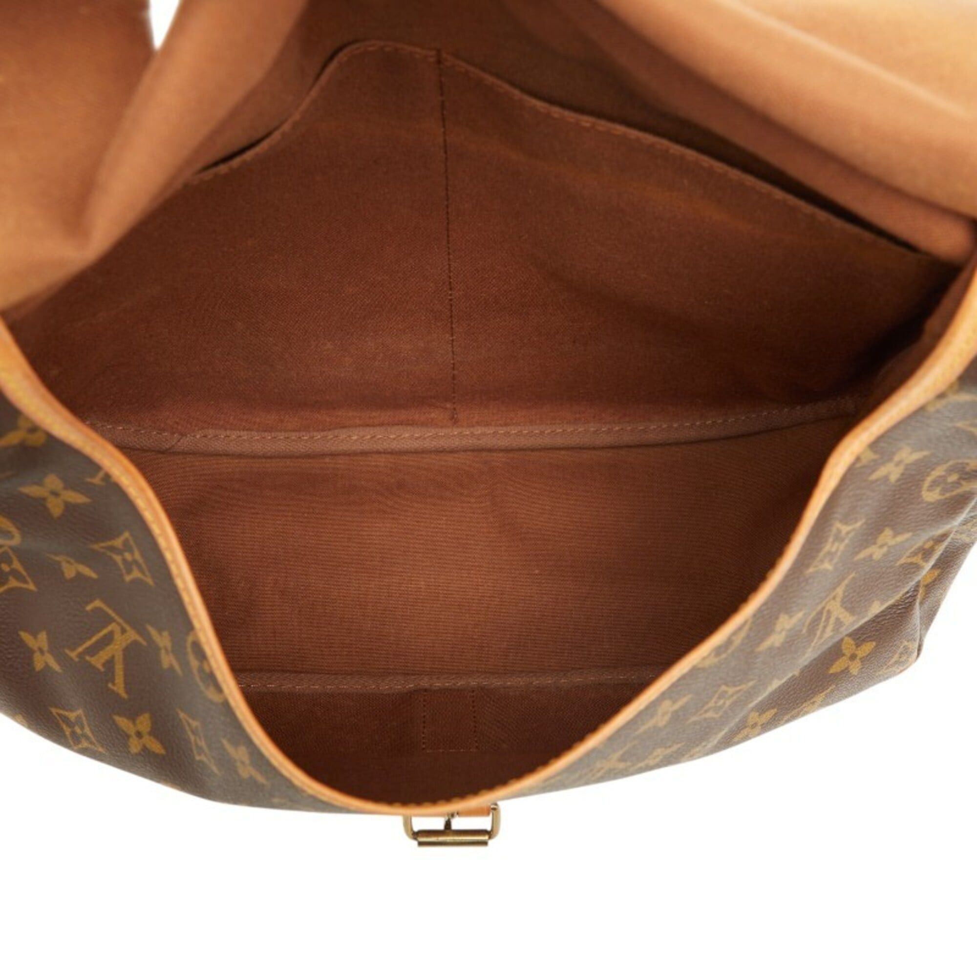 Louis Vuitton Louis Vuitton Monogram Saumur 35 Crossbody Shoulder Bag M42254 Brown Leather Women's LOUIS VUITTON Size ONE SIZE - 11 Thumbnail