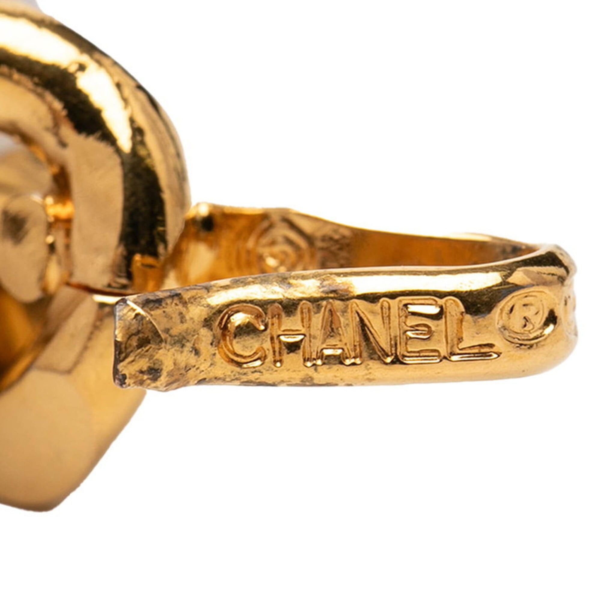 Chanel Chanel Coco Mark 31 RUE CAMBON Le Cambon Logo Plate Chain Belt Gold Plated Women's CHANEL Size ONE SIZE - 5 Thumbnail