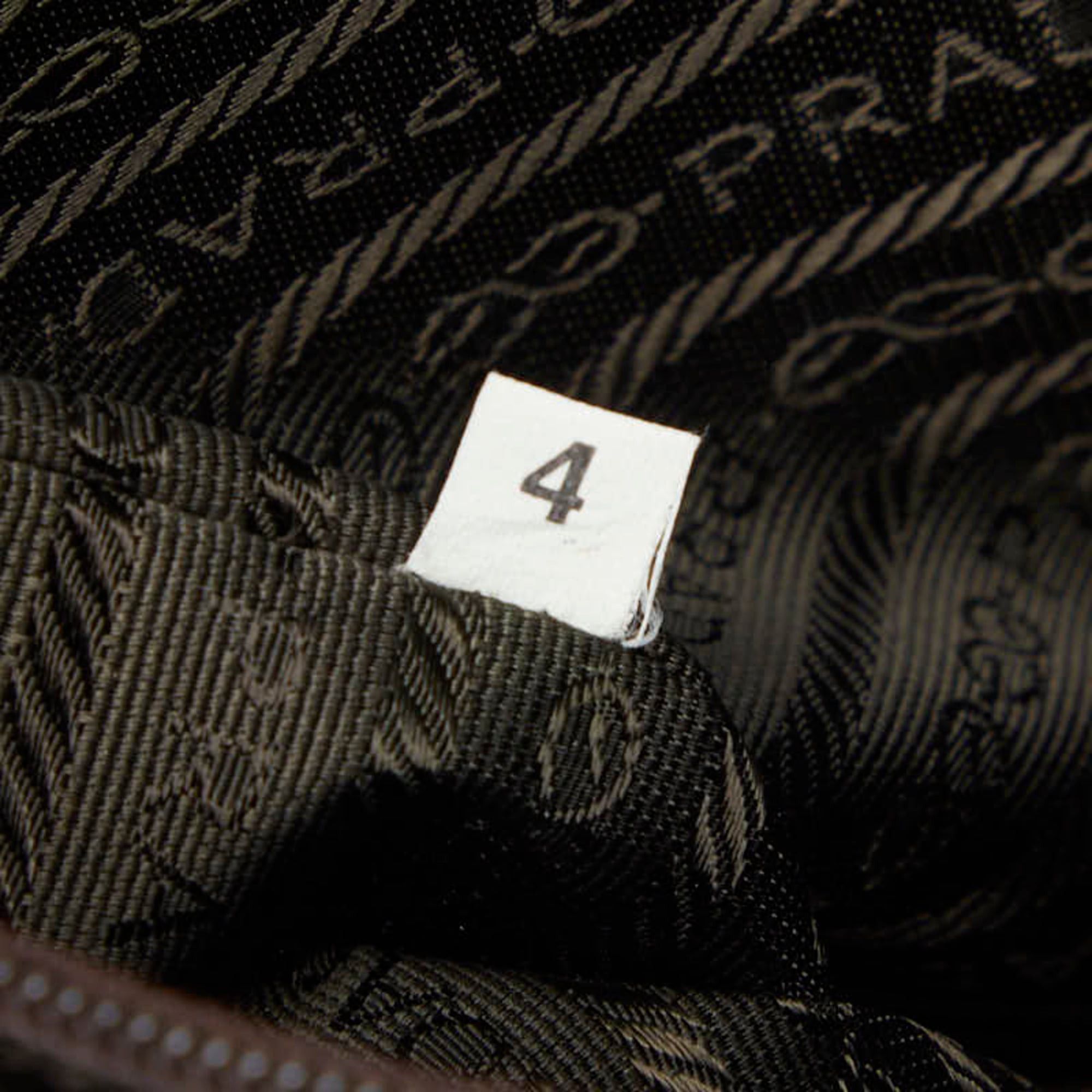 Prada Prada Triangle Logo Plate Handbag Boston Bag Yellow Leather Women's PRADA Size ONE SIZE - 14 Thumbnail