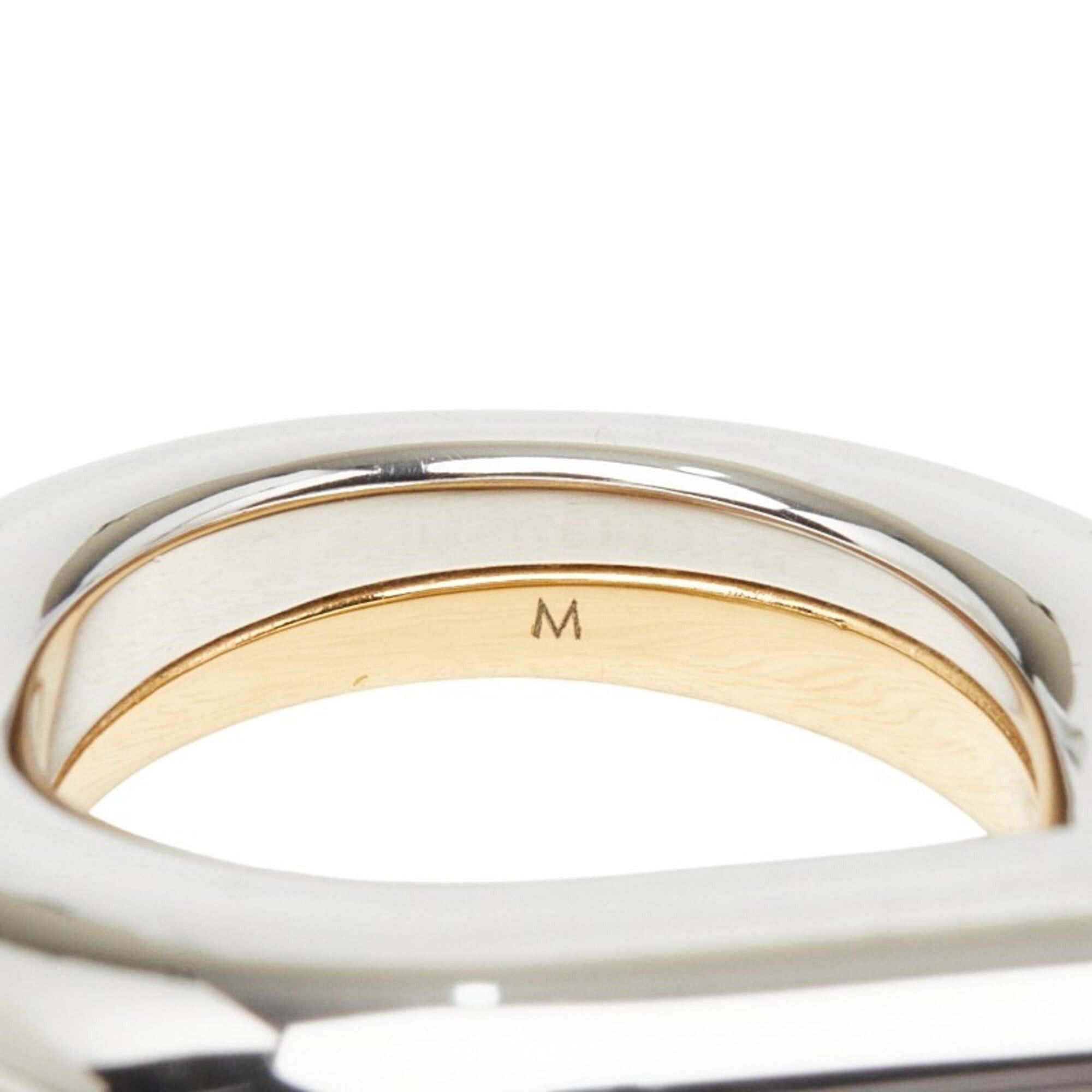 Louis Vuitton Louis Vuitton Ring, Size #M, MP1517, Gold and Silver Plated Metal, Women's, LOUIS VUITTON Size ONE SIZE - 7 Thumbnail