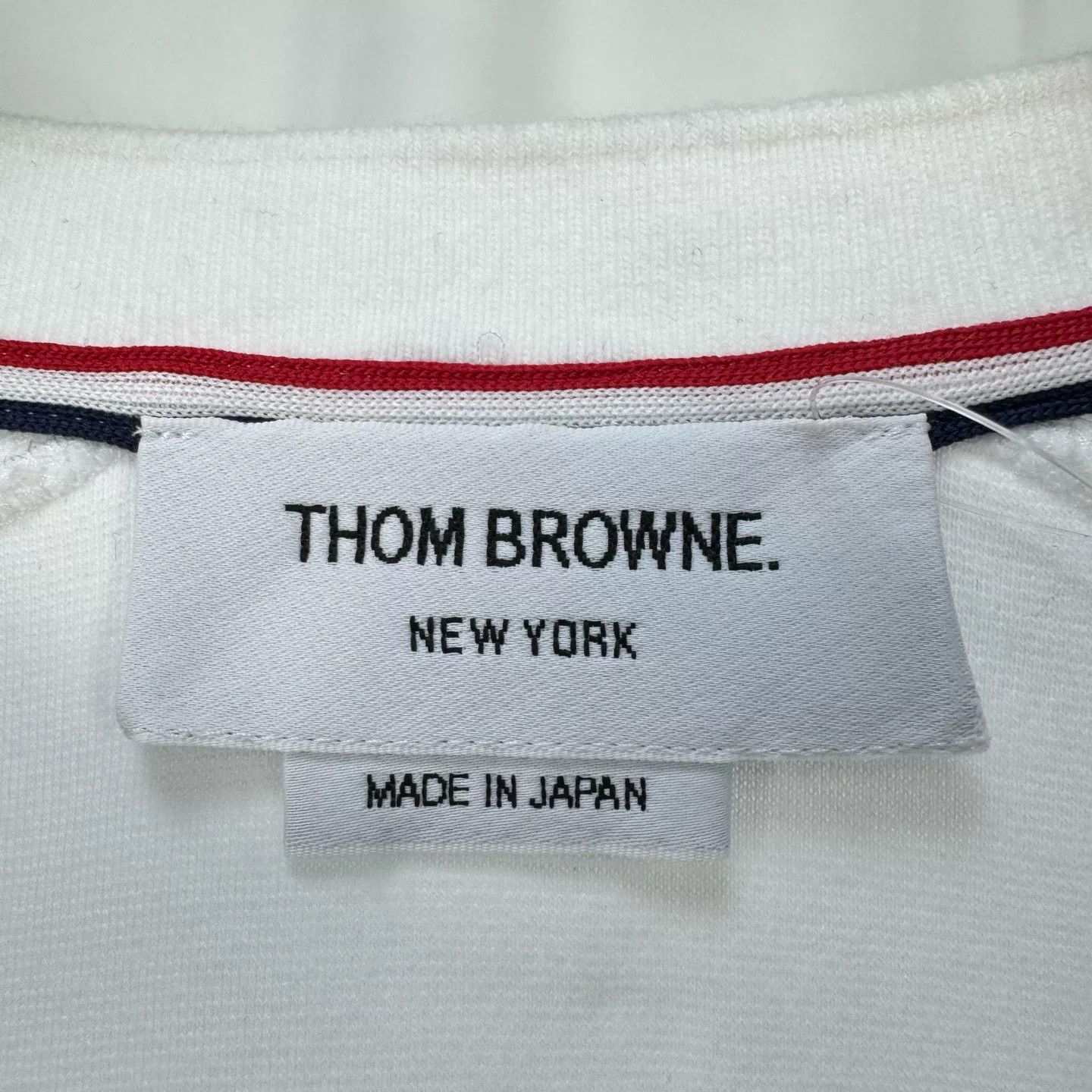 Thom Browne Thom Browne Four-Bar Stripe Short Sleeve Size US L / EU 52-54 / 3 - 6 Thumbnail