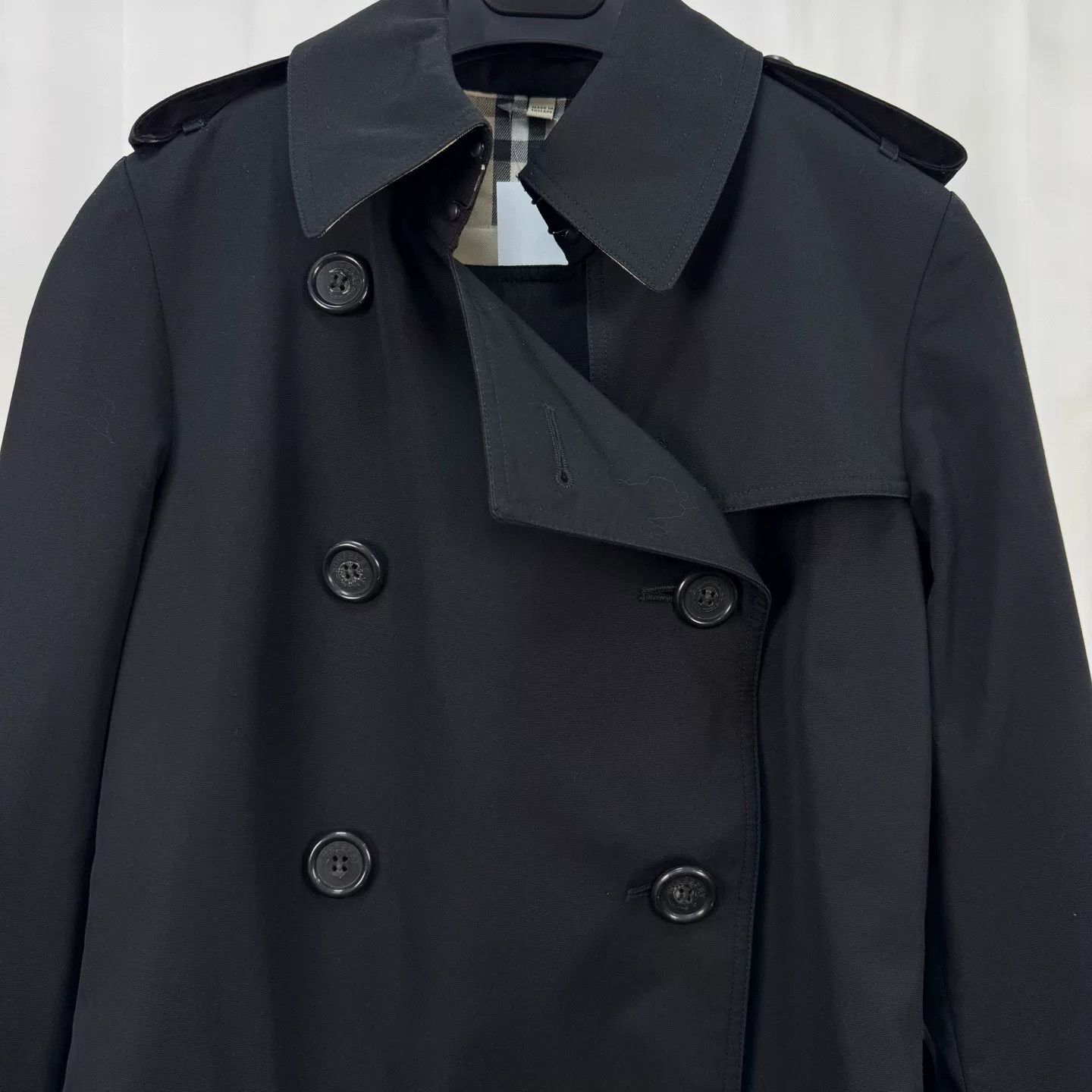 Burberry Burberry Check Lining Double-Breasted Trench Coat Size XXS / US 00 / IT 34 - 3 Thumbnail