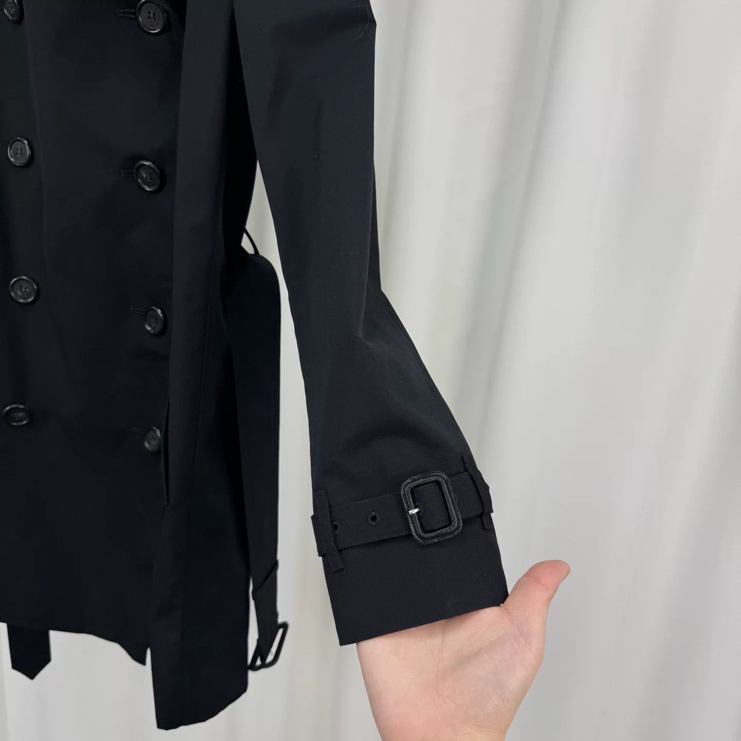 Burberry Burberry Check Lining Double-Breasted Trench Coat Size XXS / US 00 / IT 34 - 4 Thumbnail
