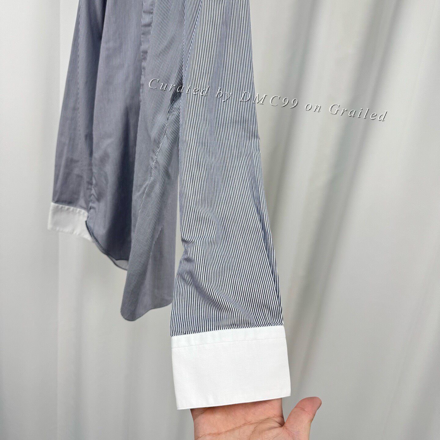 Fendi Fendi Striped Embroidered Letter Shirt Size S / US 4 / IT 40 - 4 Thumbnail