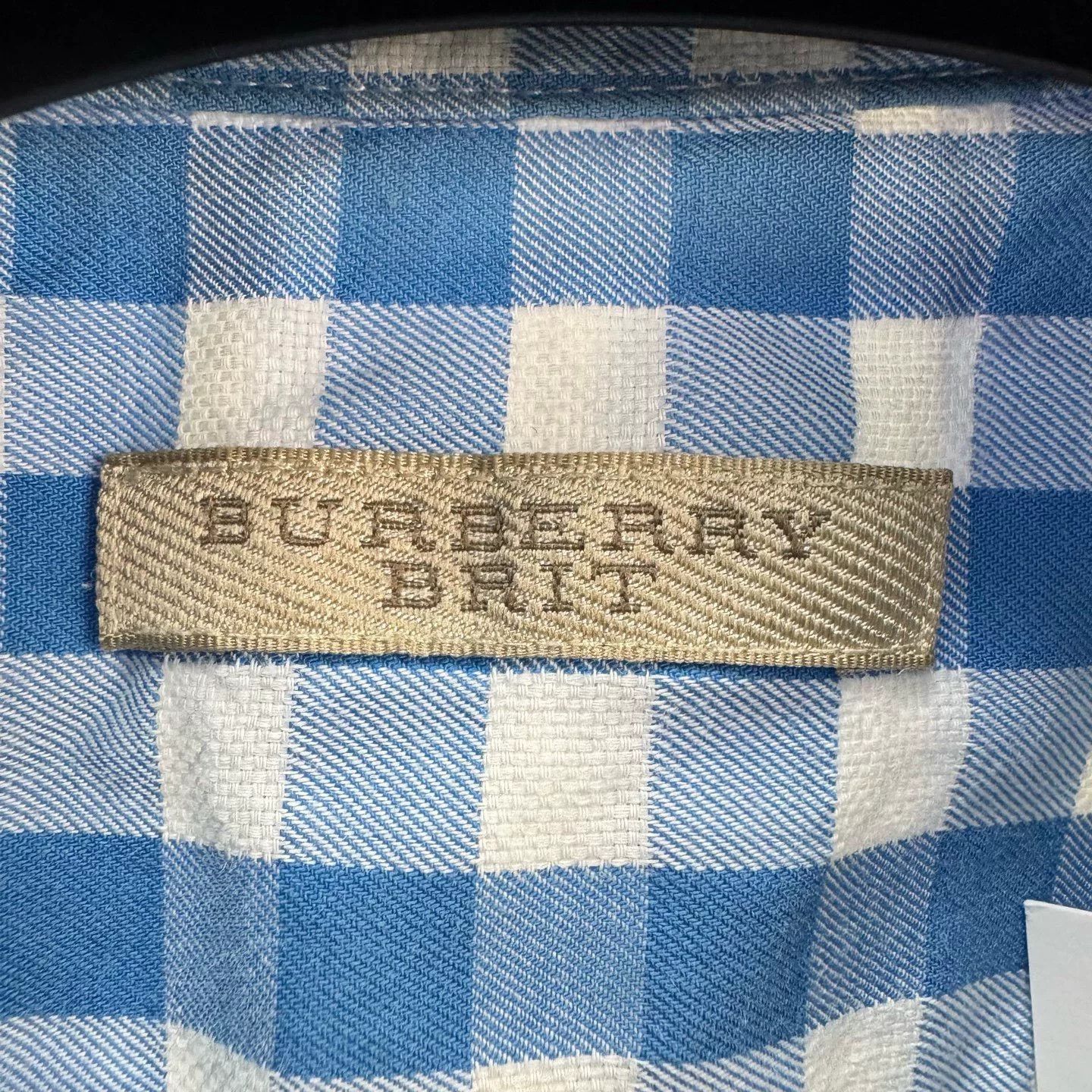 Burberry Burberry Embroidered Knight Check Short-Sleeve Shirt Size US M / EU 48-50 / 2 - 5 Thumbnail