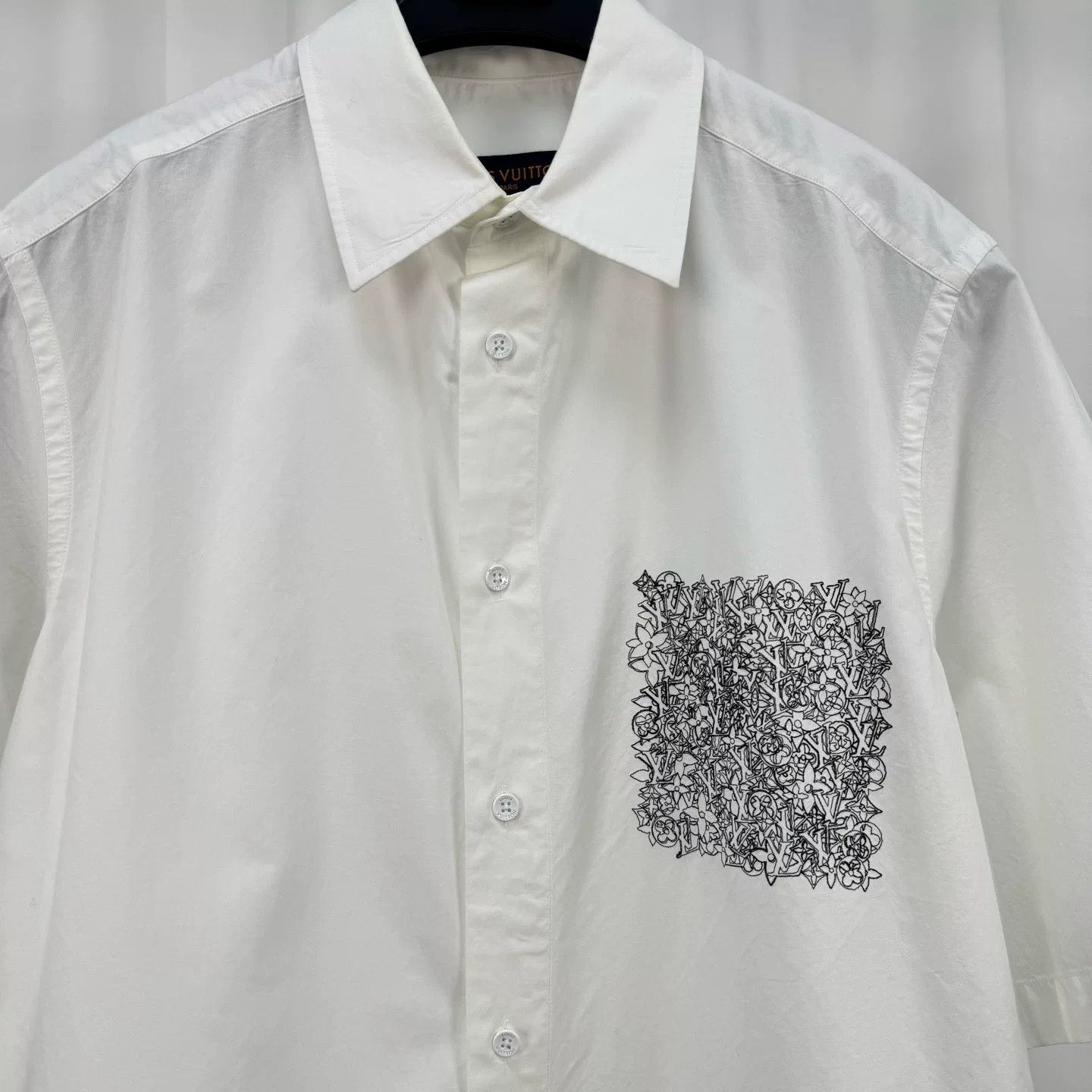 Louis Vuitton Louis Vuitton Monogram Short-Sleeve Shirt Size US XS / EU 42 / 0 - 3 Thumbnail