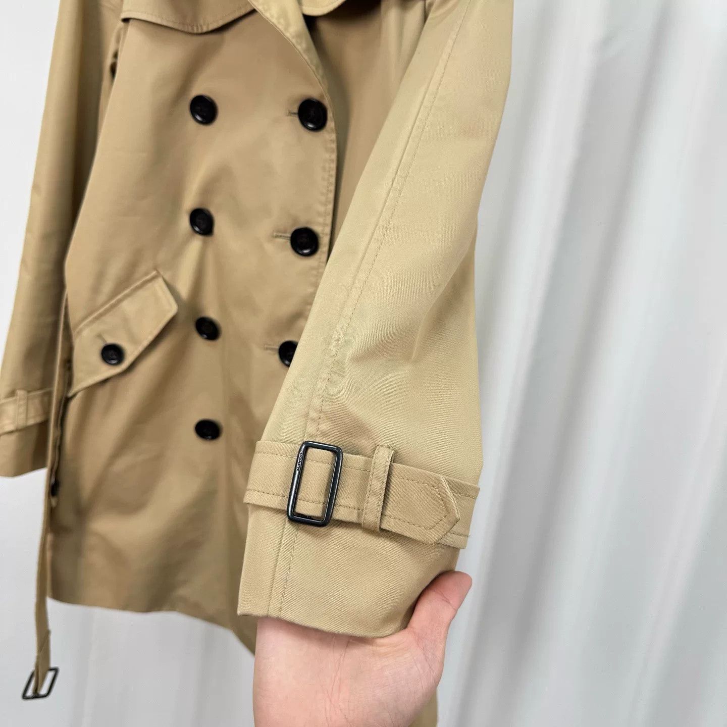 Coach Coach Double-Breasted Trench Coat Size XS / US 0-2 / IT 36-38 - 4 Thumbnail