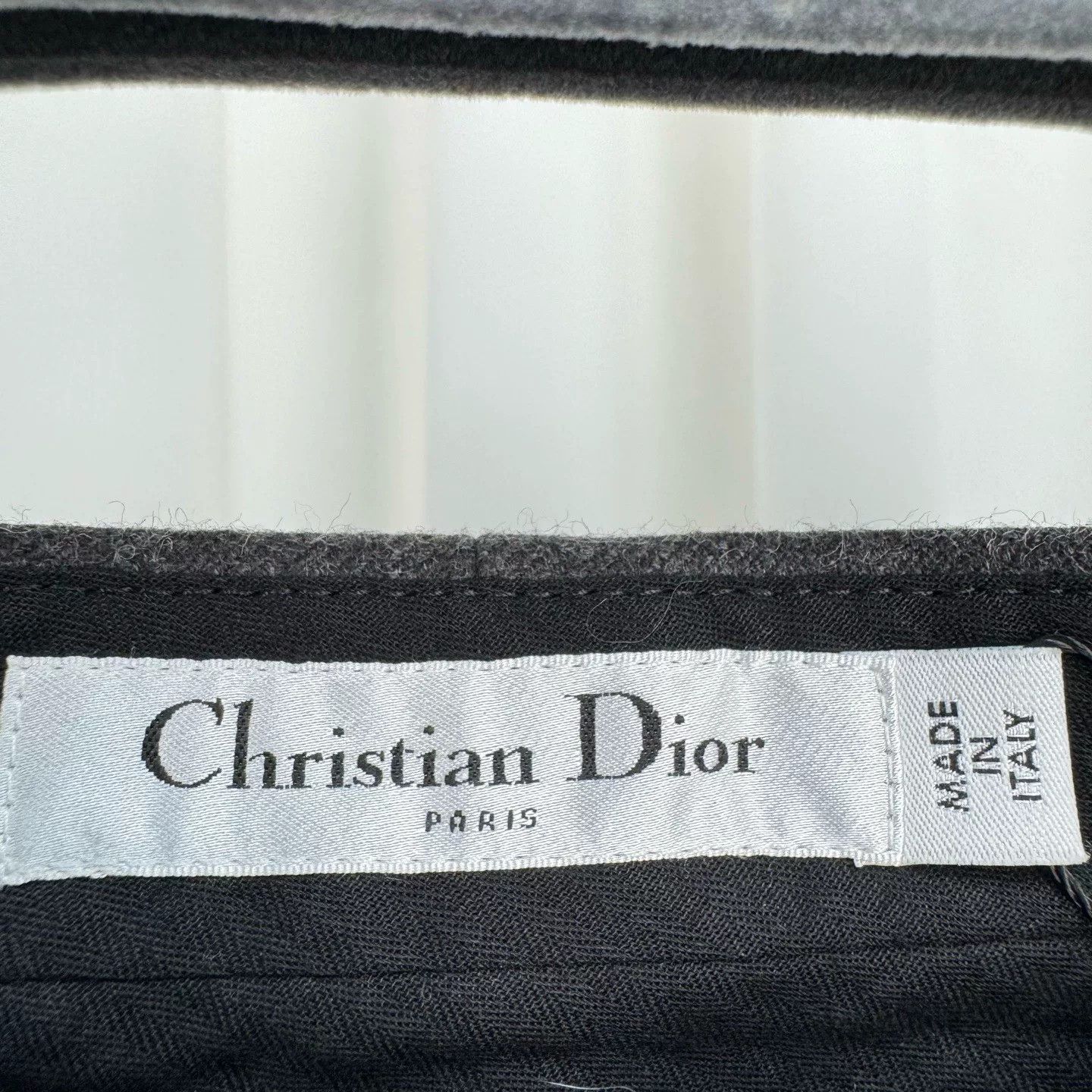Dior Dior Gray Wool Suit Trousers Size US 34 / EU 50 - 5 Thumbnail