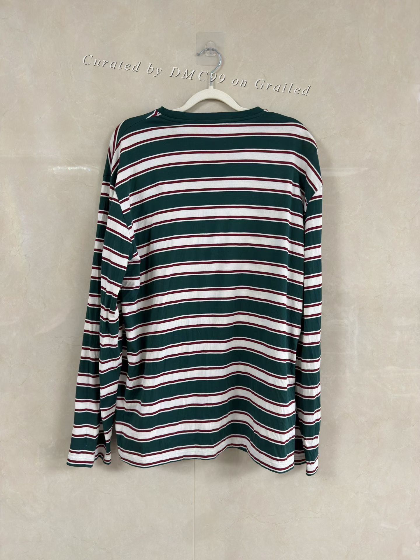 Miu Miu Miu Miu White Green Stripe Logo Long Sleeve Size XS / US 0-2 / IT 36-38 - 2 Thumbnail