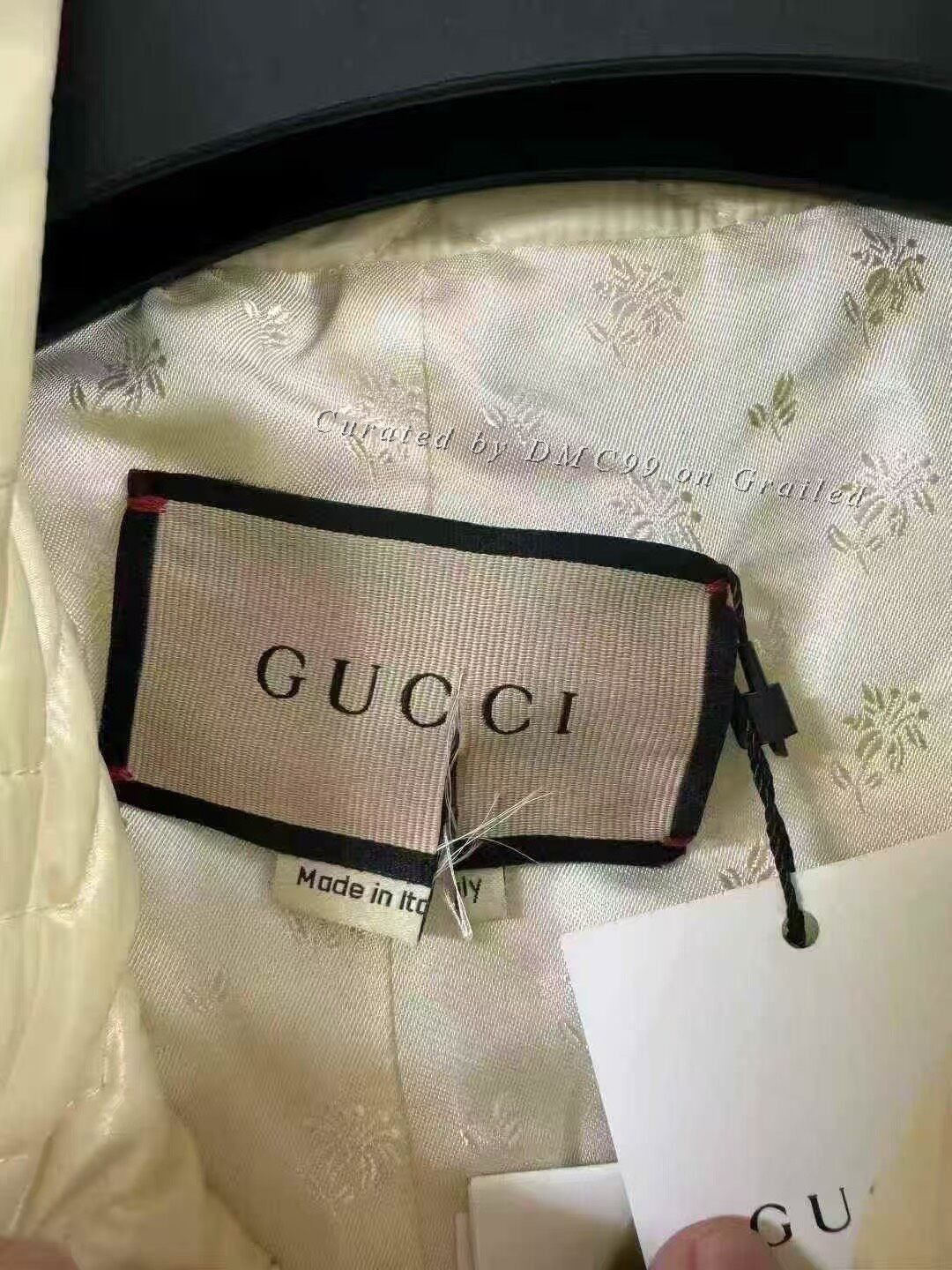Gucci Gucci Beige Quilted Cotton Coat Size S / US 4 / IT 40 - 3 Thumbnail
