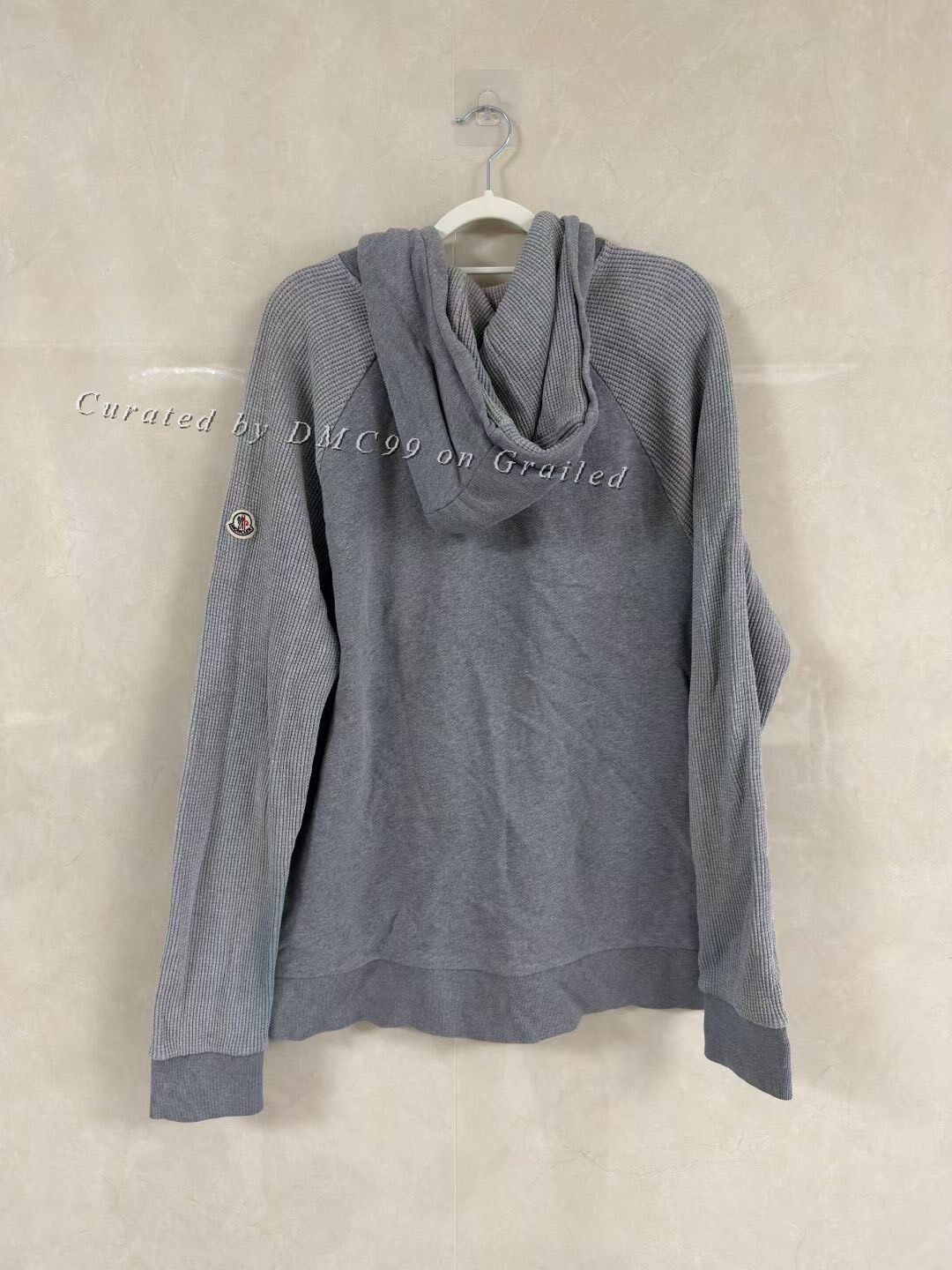 Moncler Moncler Gray Digital Hoodie Size US L / EU 52-54 / 3 - 2 Thumbnail