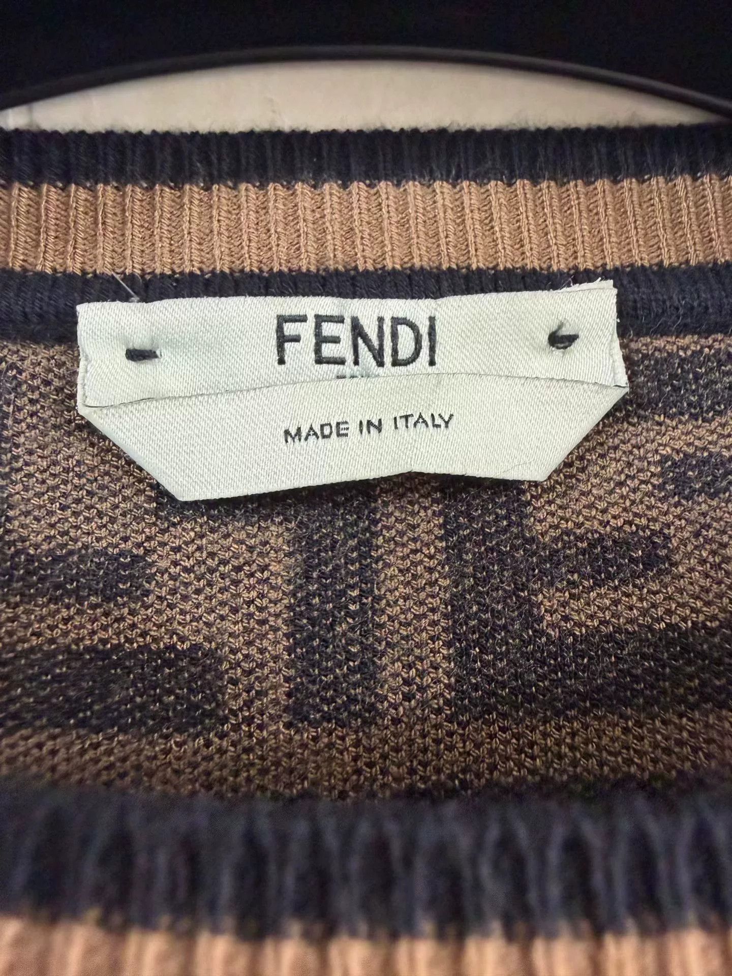 Fendi Fendi All-Over Print Knit Sweater Size XS / US 0-2 / IT 36-38 - 3 Thumbnail