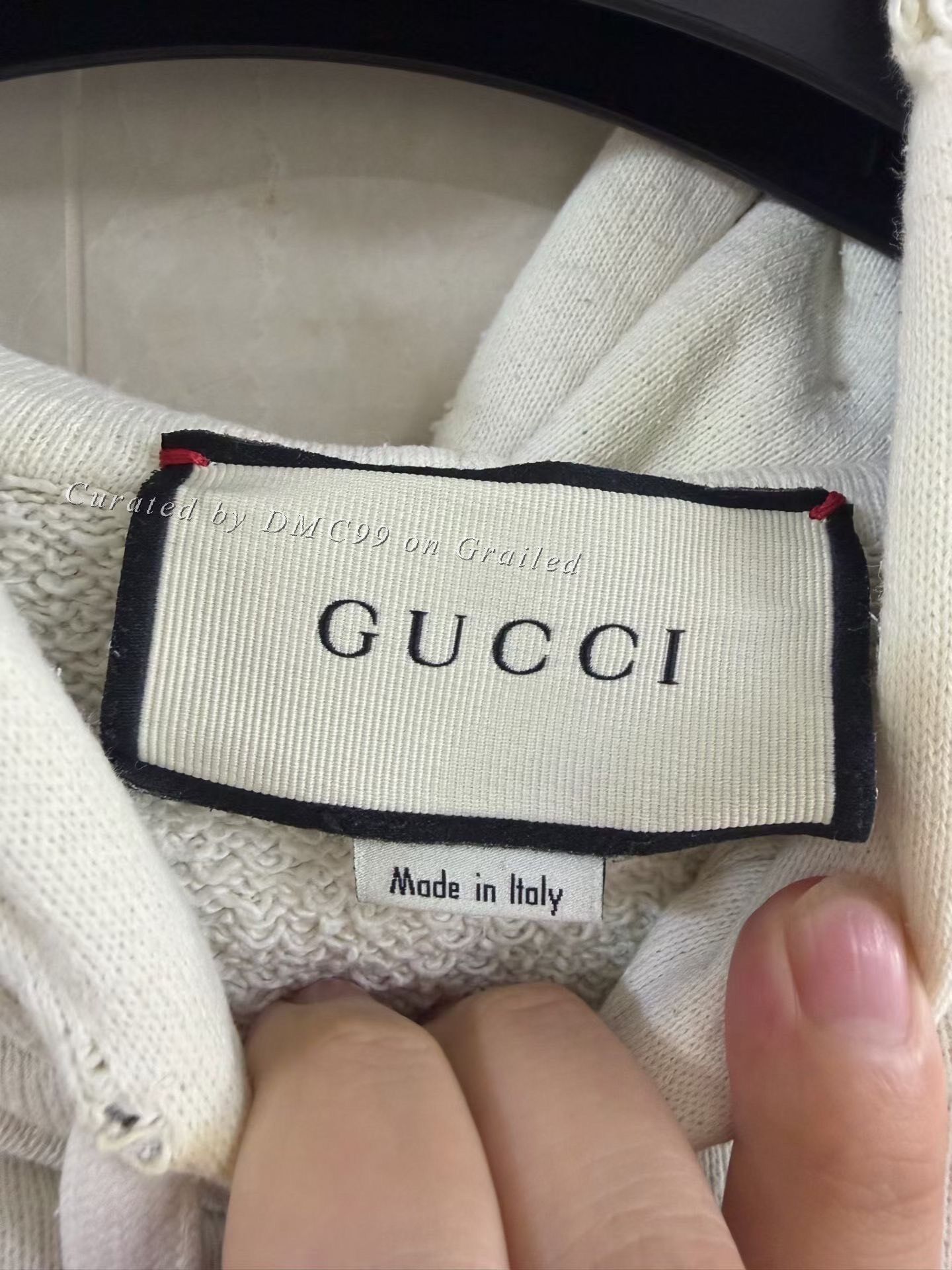 Gucci GUCCI Logo Print Hooded Drawstring Sweatshirt Size XS / US 0-2 / IT 36-38 - 3 Thumbnail