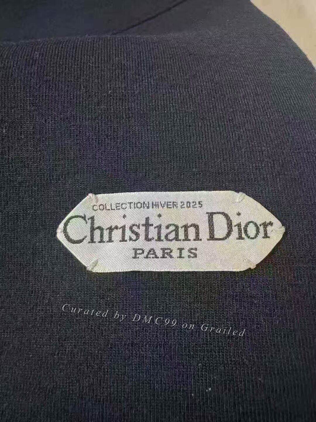 Dior Dior FW25 Wool Blend Zip Jacket Size US L / EU 52-54 / 3 - 5 Thumbnail